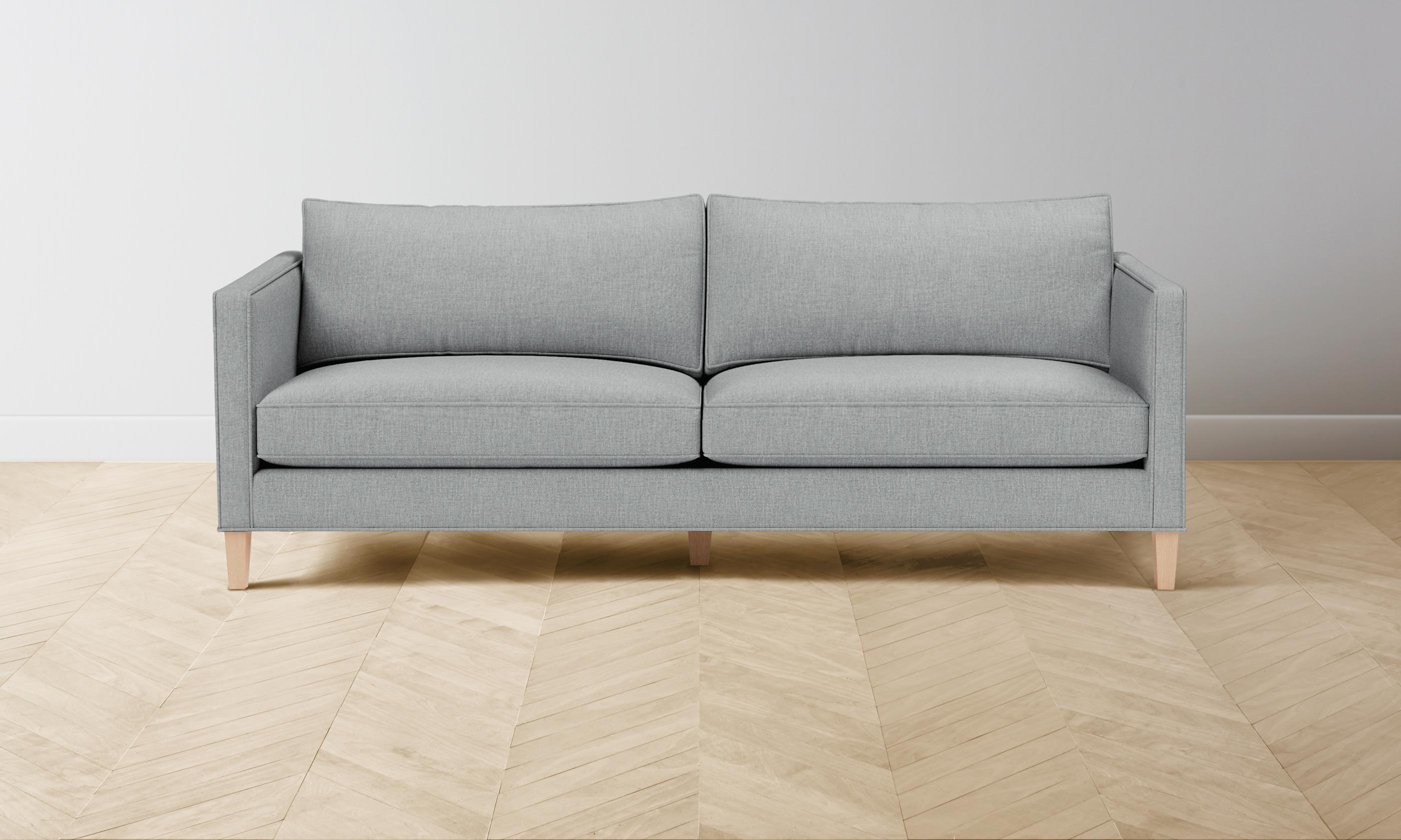 Premium Crosby Sofa - Performance Linen Weave Cloud Couch with Ultra-Soft Comfort | Perfect for Living Room, Lounge & Family Room Relaxation