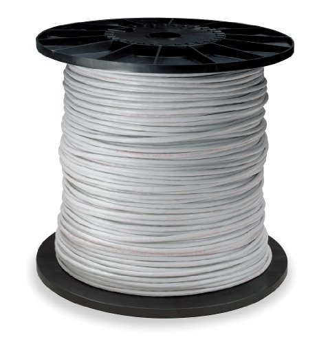 Prysmian W5133329E Gray 8-Conductor (4 Pair) Data Cable - High-Speed Ethernet & Network Installation for Office & Home Use