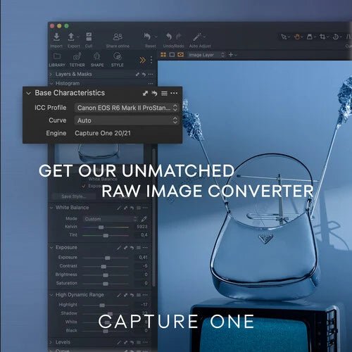 Capture One Pro 23 - Professional Photo Editing Software for Windows & Mac | Physical DVD Box | Perfect for Photographers, Retouchers & Digital Artists