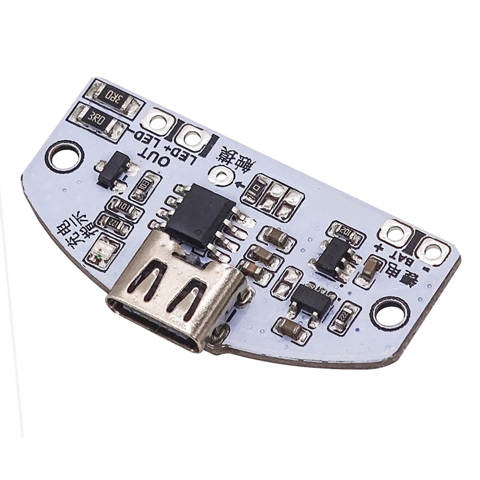 USB-C Touch Dimming Night Light - 3-Level Brightness Adjustable LED Table Lamp Circuit Board for Bedroom, Nursery, Office Desk Decor