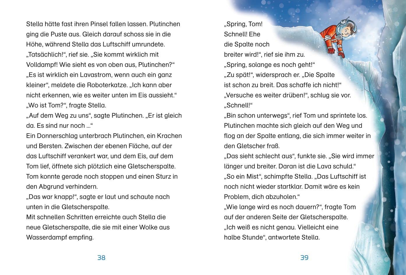 Der kleine Major Tom Band 14: Adventure in the Burning Ice - Exciting Space Exploration Book for Kids & Teens - Perfect for Bedtime Stories & Sci-Fi Lovers