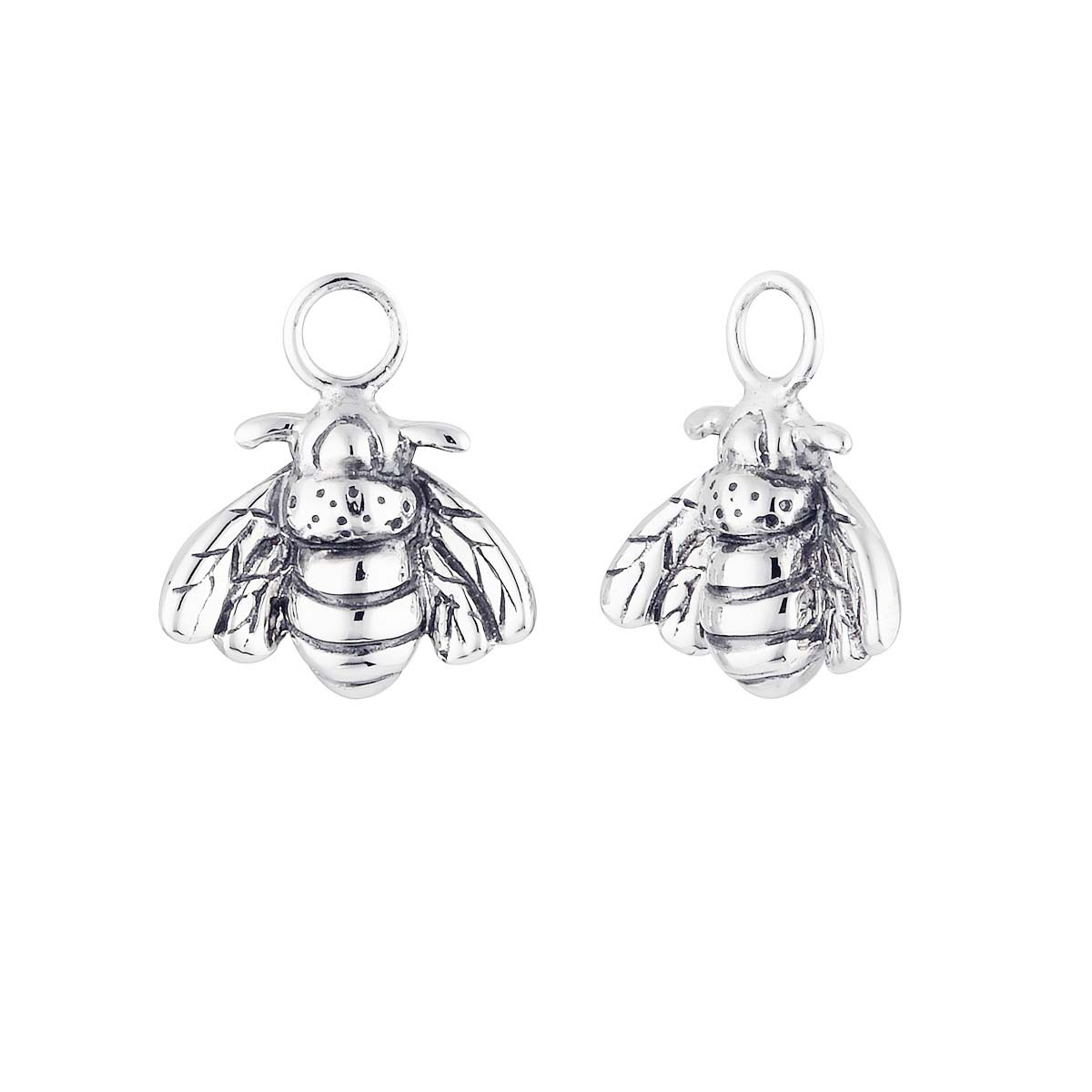 Bee Pollination Ear Charms - Natural Bee & Flower Dangle Earrings for Women | Boho Nature-Inspired Jewelry for Spring, Summer & Outdoor Festivals