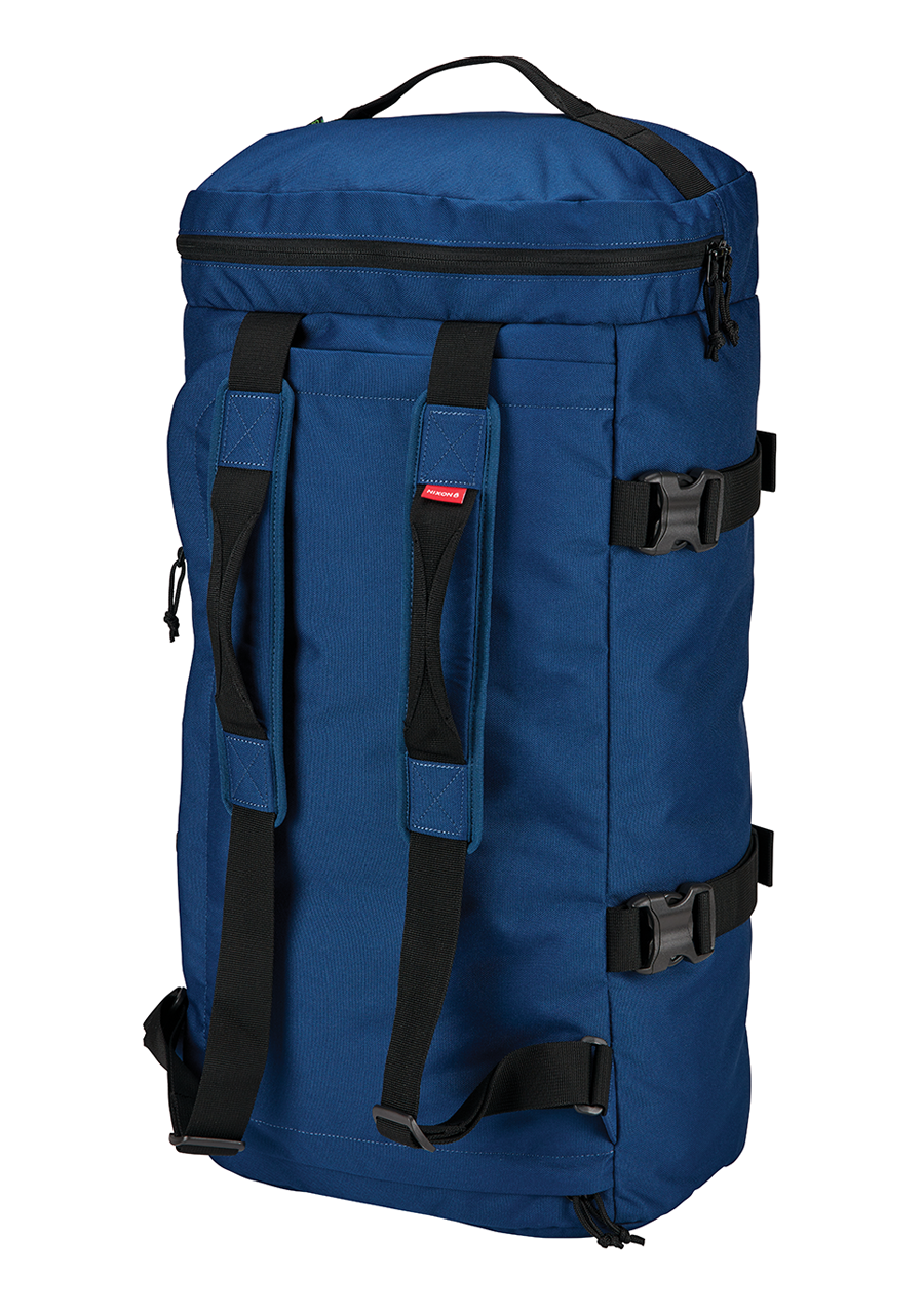 Escape 60L Duffle Bag - Waterproof Travel Duffel with Shoulder Strap - Navy & Black - Perfect for Gym, Camping, Hiking and Weekend Getaways
