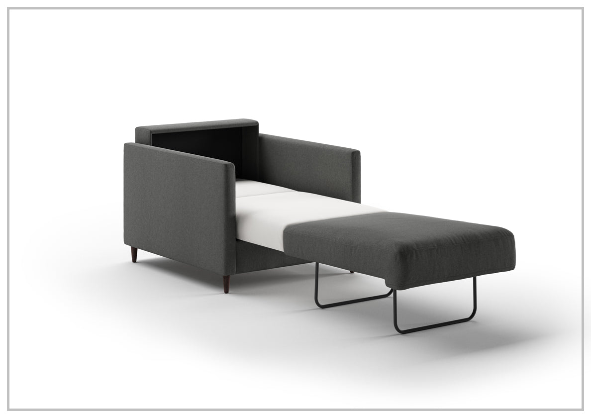 Luonto Elfin Fabric Sleeper Sofa with Nest Mechanism - Convertible 3-in-1 Space Saving Sofa Bed for Small Apartments, Guest Rooms & Home Offices | Perfect for Overnight Guests, Studio Living & Multi-Functional Spaces