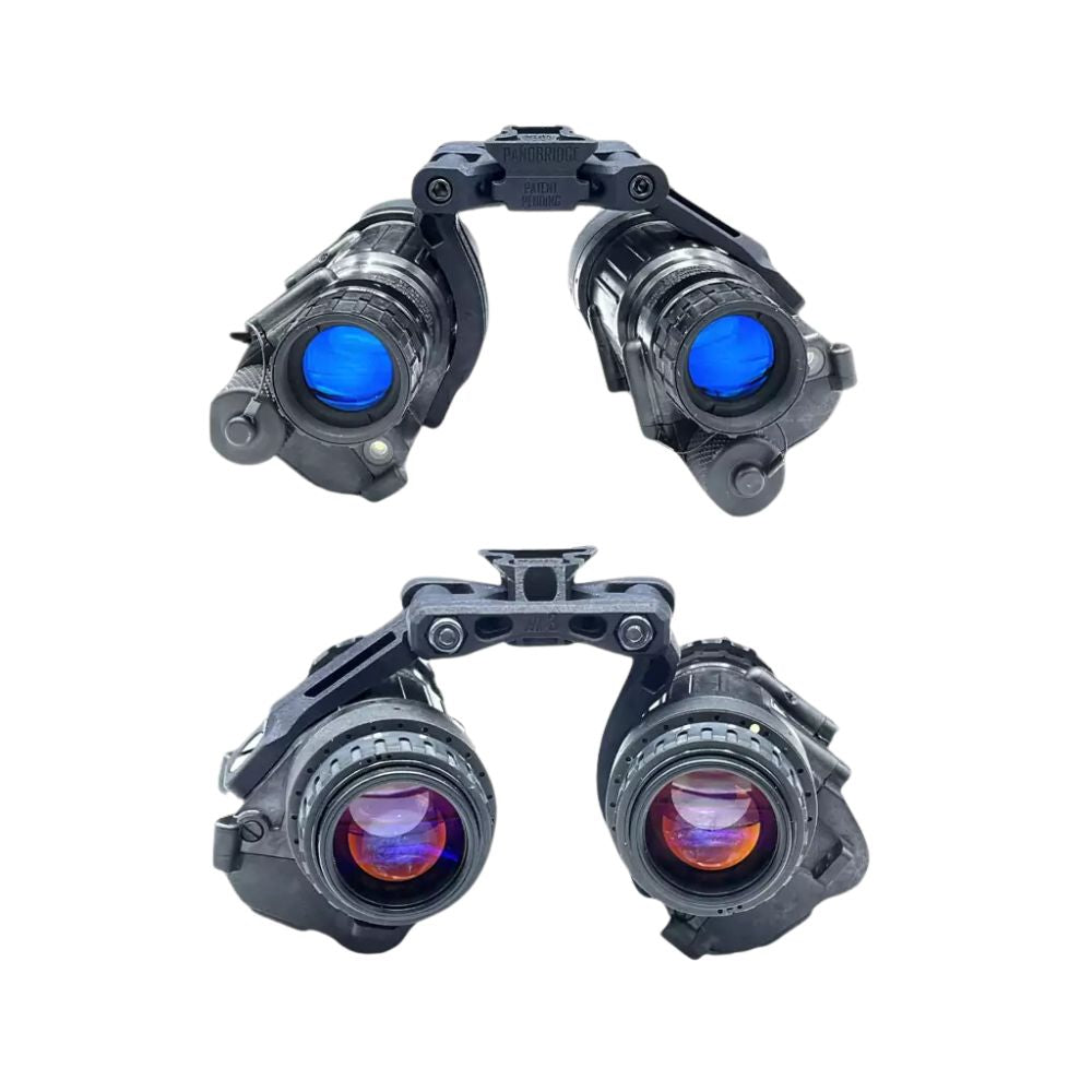 Noisefighters Panobridge MK3 Night Vision Bridge Mount - Dual PVS-14 Compatible for Tactical & Military Use | Enhanced Comfort & Durability for Night Operations, Hunting, and Airsoft