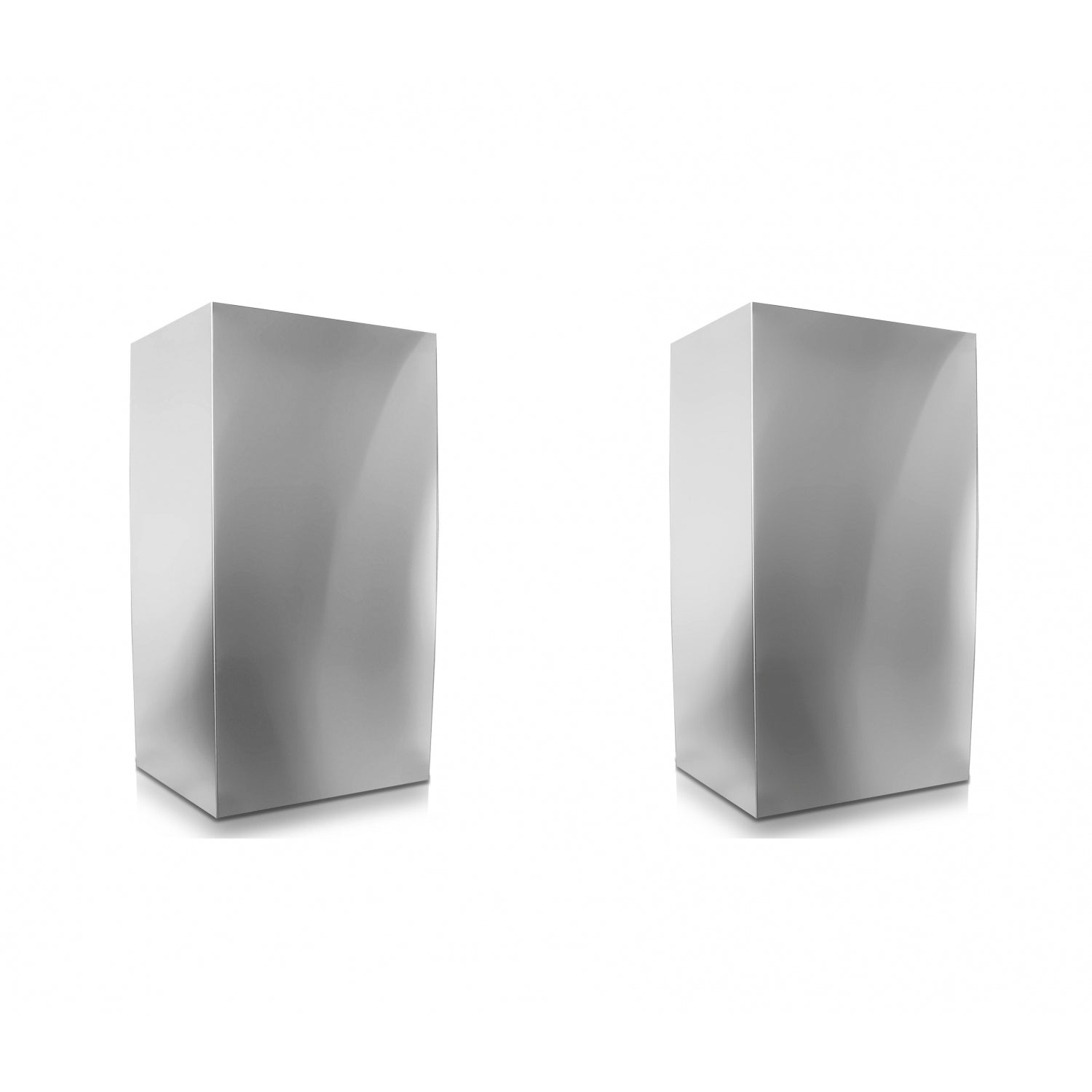 Rapido Chef II 30-36 Inch Lower and Upper Chimney Set - Premium Stainless Steel Range Hood Ventilation System for Kitchen, Restaurant & Commercial Use