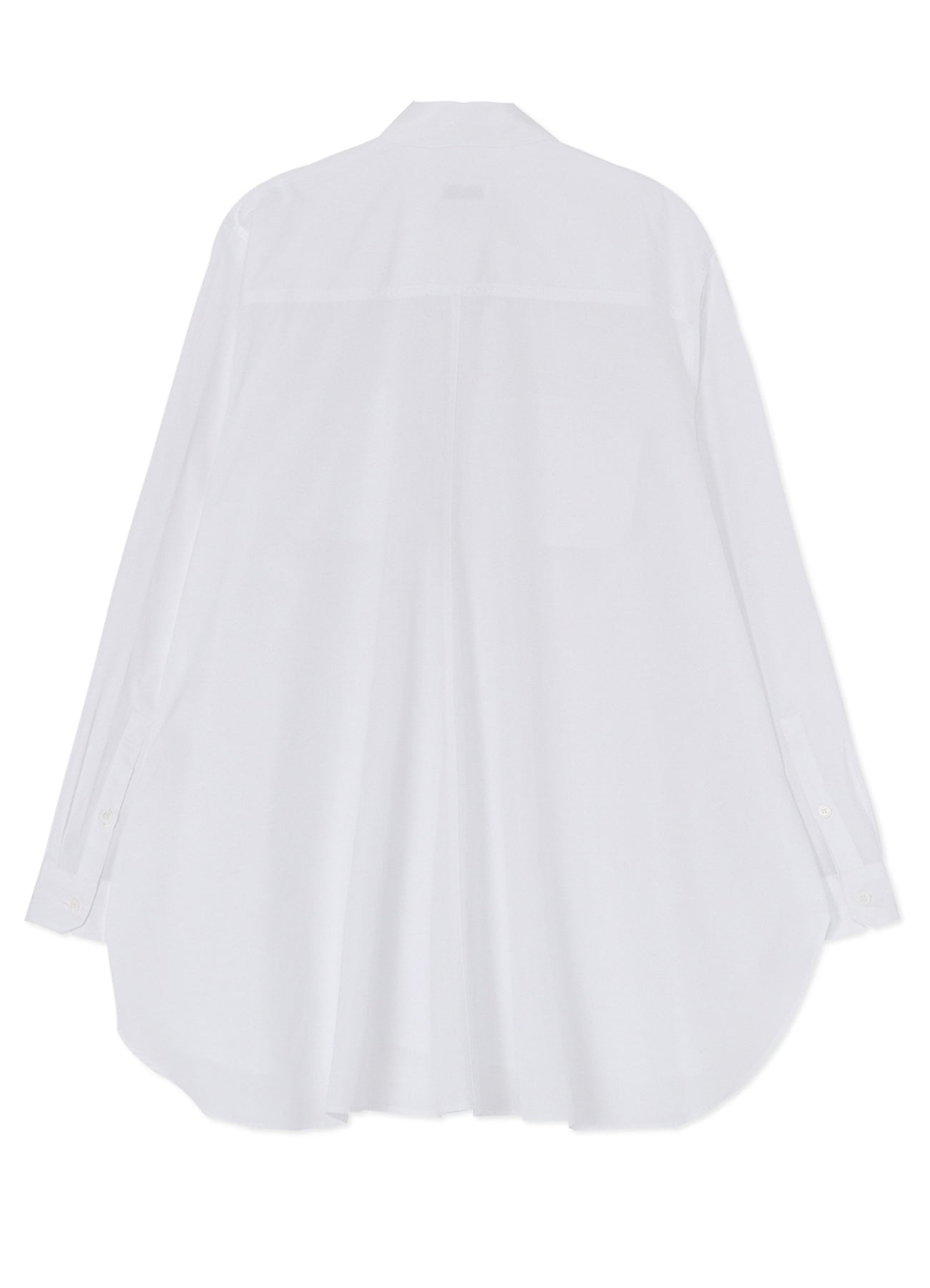 Stylish Cotton Broadcloth Shirt with Elegant Back Drape Detail - Perfect for Office Wear & Casual Outings