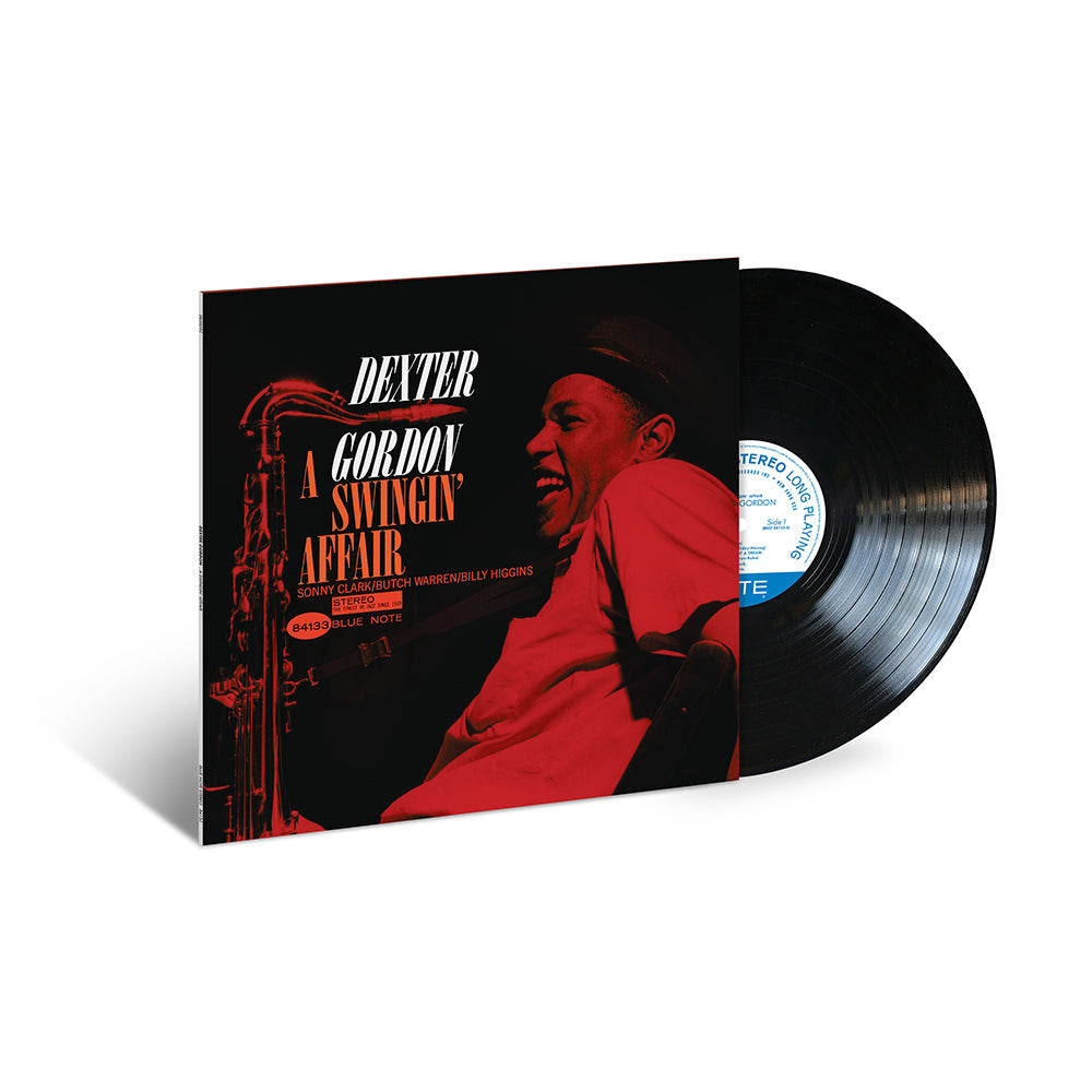 Dexter Gordon - A Swingin' Affair Jazz Vinyl Record LP - Classic Jazz Music for Relaxation & Dinner Parties
