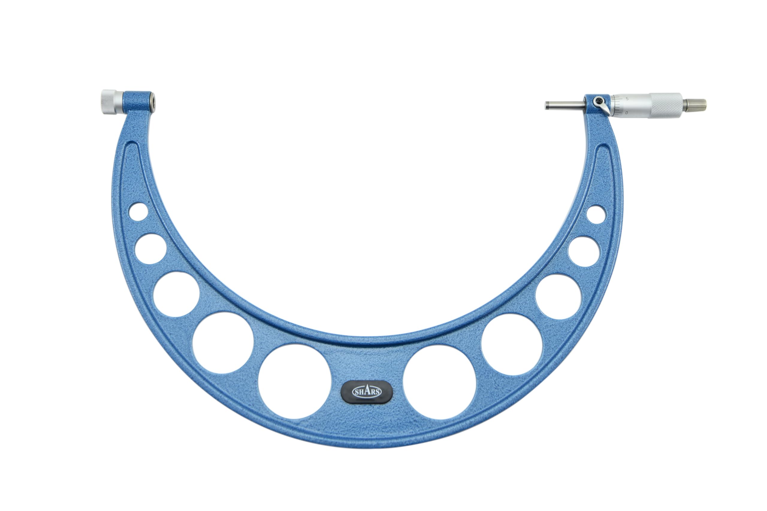 Shars 6-12 Inch Outside Micrometer Set with Interchangeable Anvils - 0.0001