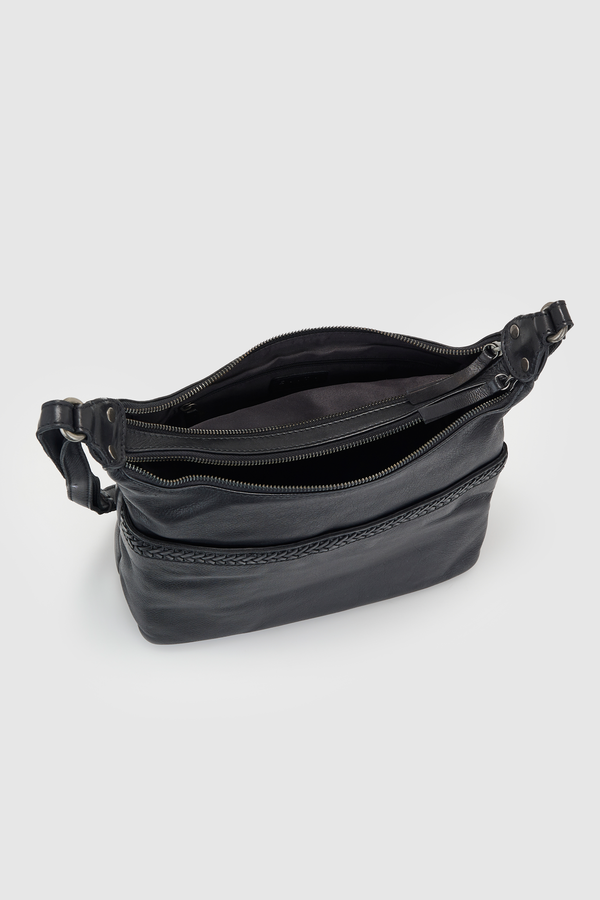 Isla Leather Braided Crossbody Bag for Women - Stylish Handmade Genuine Leather Purse with Adjustable Strap, Perfect for Travel, Shopping & Everyday Use