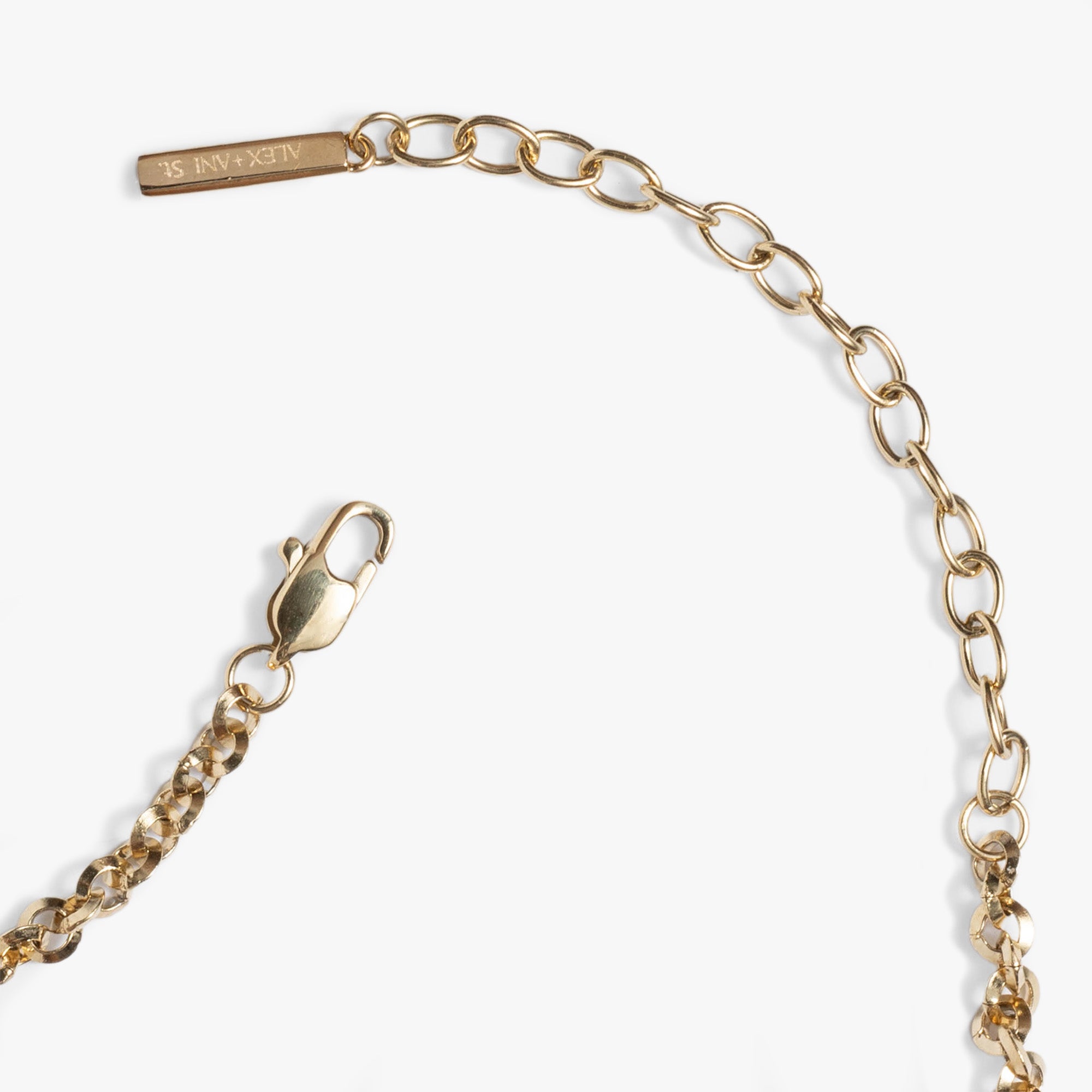Faceted Rolo Charm & Layering Necklace for Women - Dainty Gold Plated Minimalist Jewelry - Perfect for Layering, Everyday Wear & Gift Giving