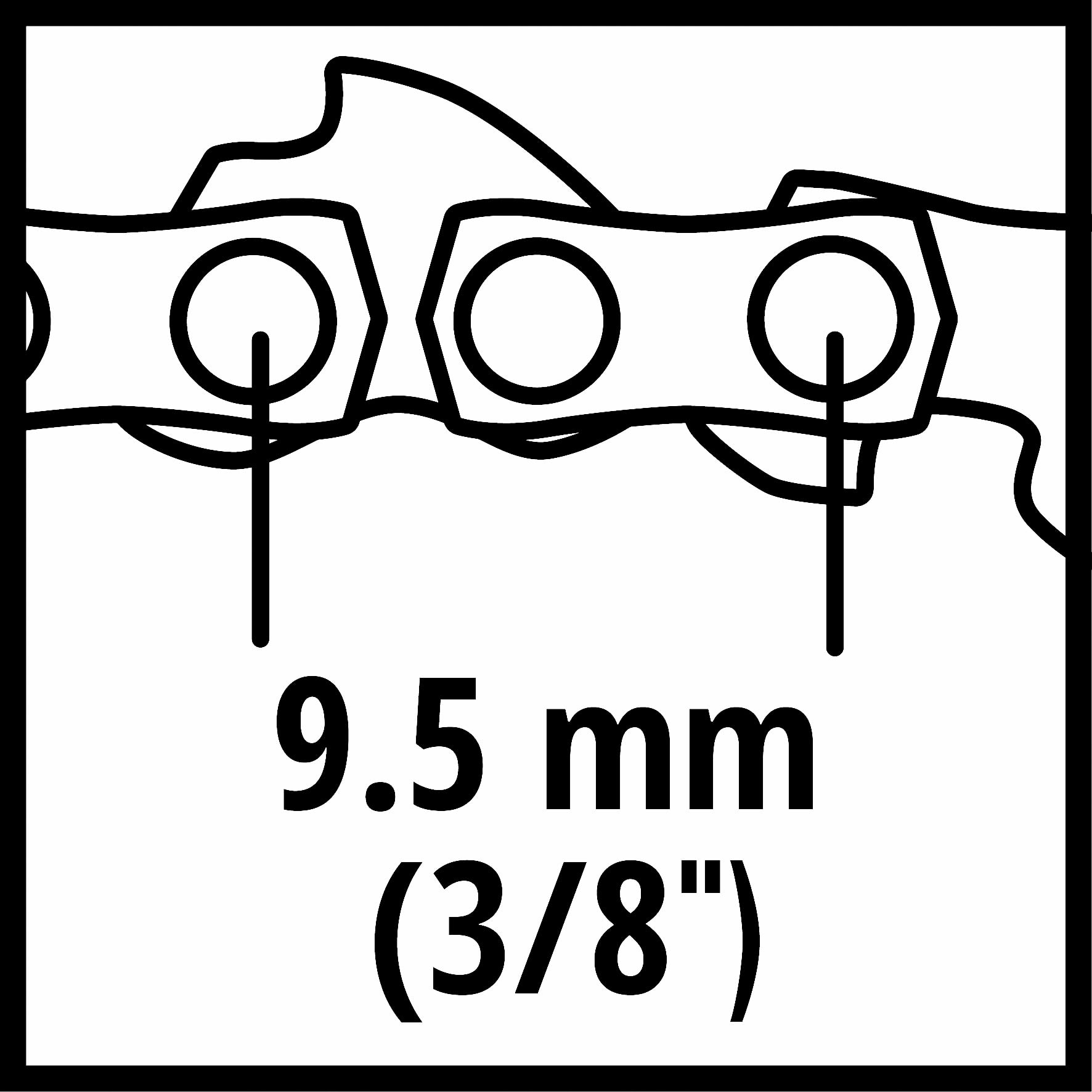 Einhell Replacement Chainsaw Chain 35 cm (1.3