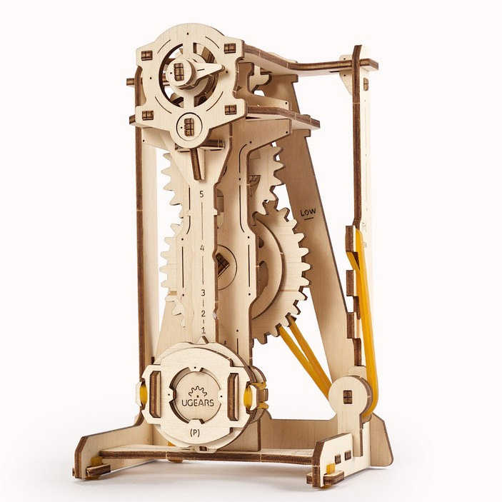 UGears Pendulum STEM LAB Educational Model Kit - DIY Wooden Mechanical Toy for Kids & Adults - Learn Physics & Engineering - Perfect for Science Projects, Home Decor & Gifts