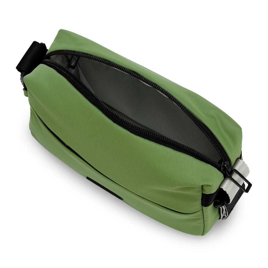 Hedgren Neutron Small Crossbody Bag for Women - Cedar Green, Lightweight & Water-Resistant, Perfect for Travel, Work & Daily Use