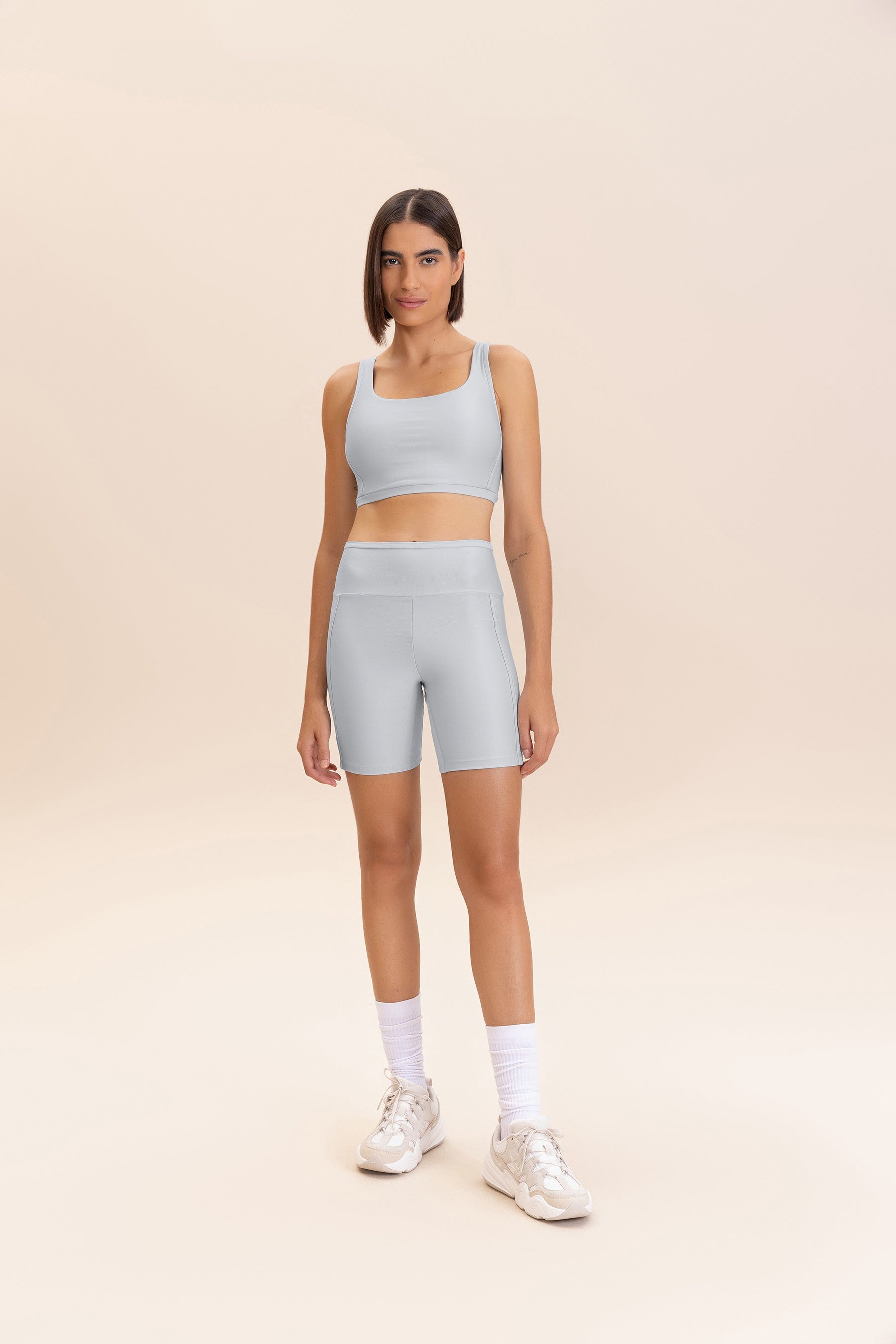 Allure® Adaptiv Long Shorts for Women - Stretchy Comfortable Workout Shorts for Running, Yoga & Gym - High Waist Athletic Shorts with Pockets
