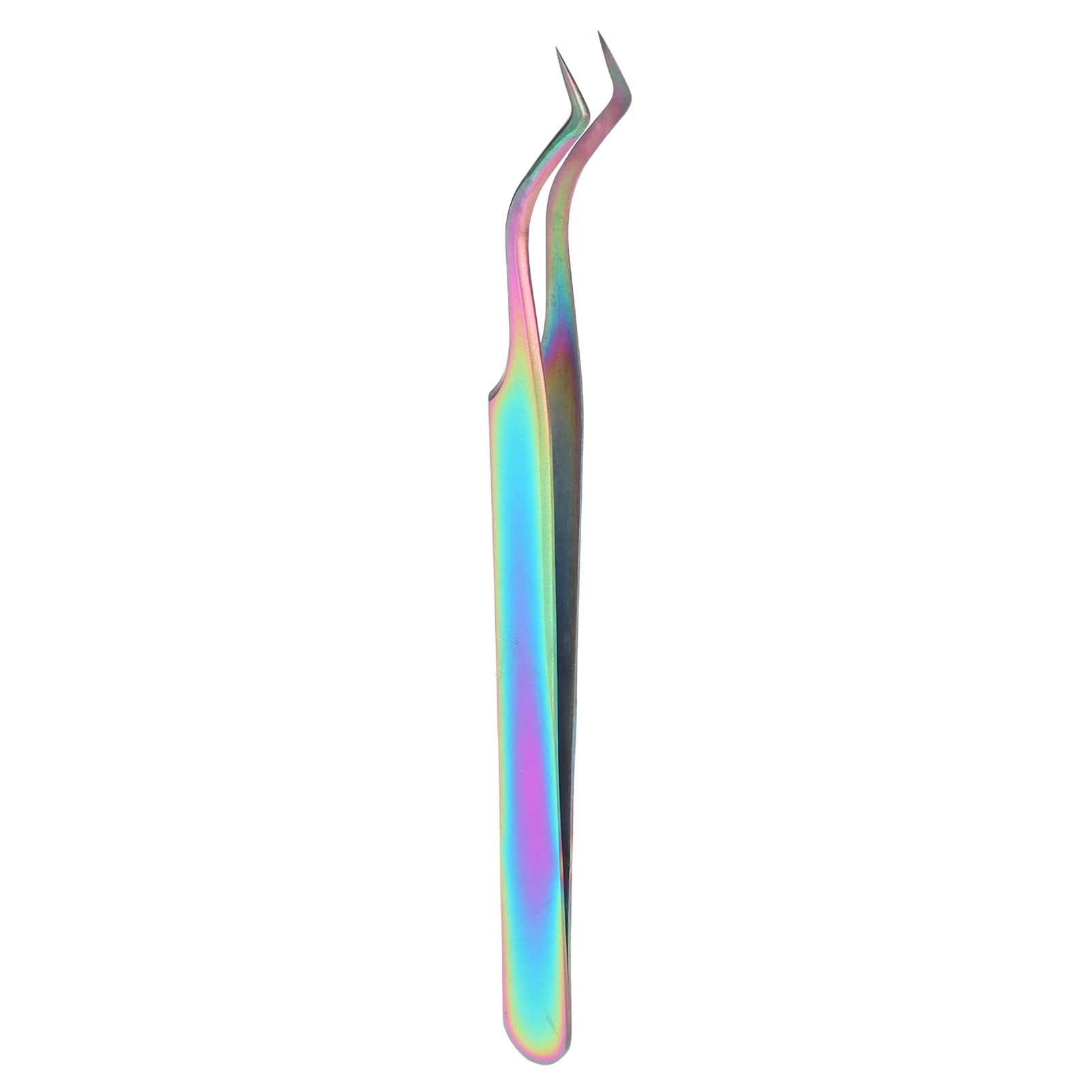 Professional Stainless Steel Eyelash Extension Tweezers - Precision False Eyelash Applicator Tool for Lash Grafting, Manicure & Electronics Repair | Portable, Durable & Upgraded Design | Perfect for Salon, Home Use & DIY Beauty
