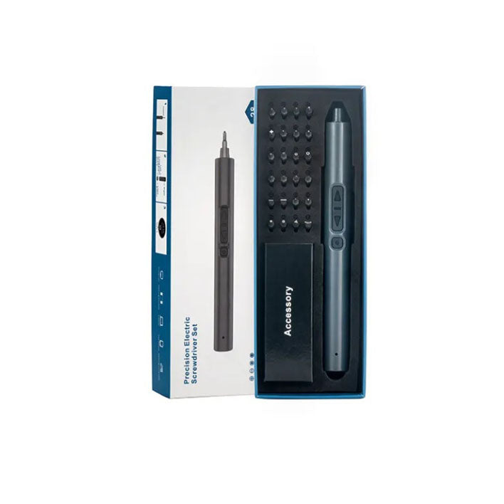 Precision Electric Mini Screwdriver Set - Perfect for Electronics Repair, Jewelry Making & DIY Projects