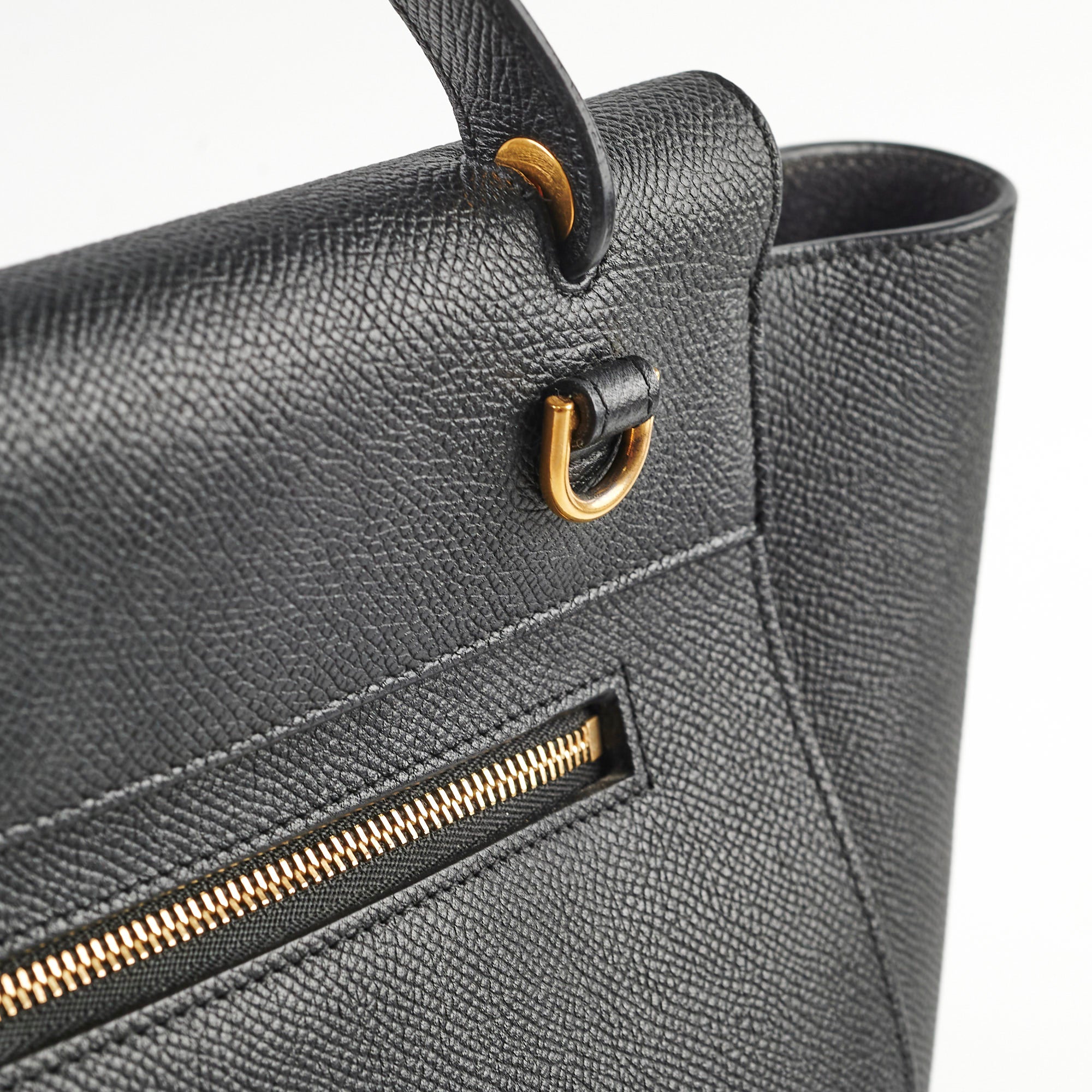Celine Micro Belt Bag in Black | Luxury Crossbody Handbag for Women | Perfect for Work, Travel & Everyday Use
