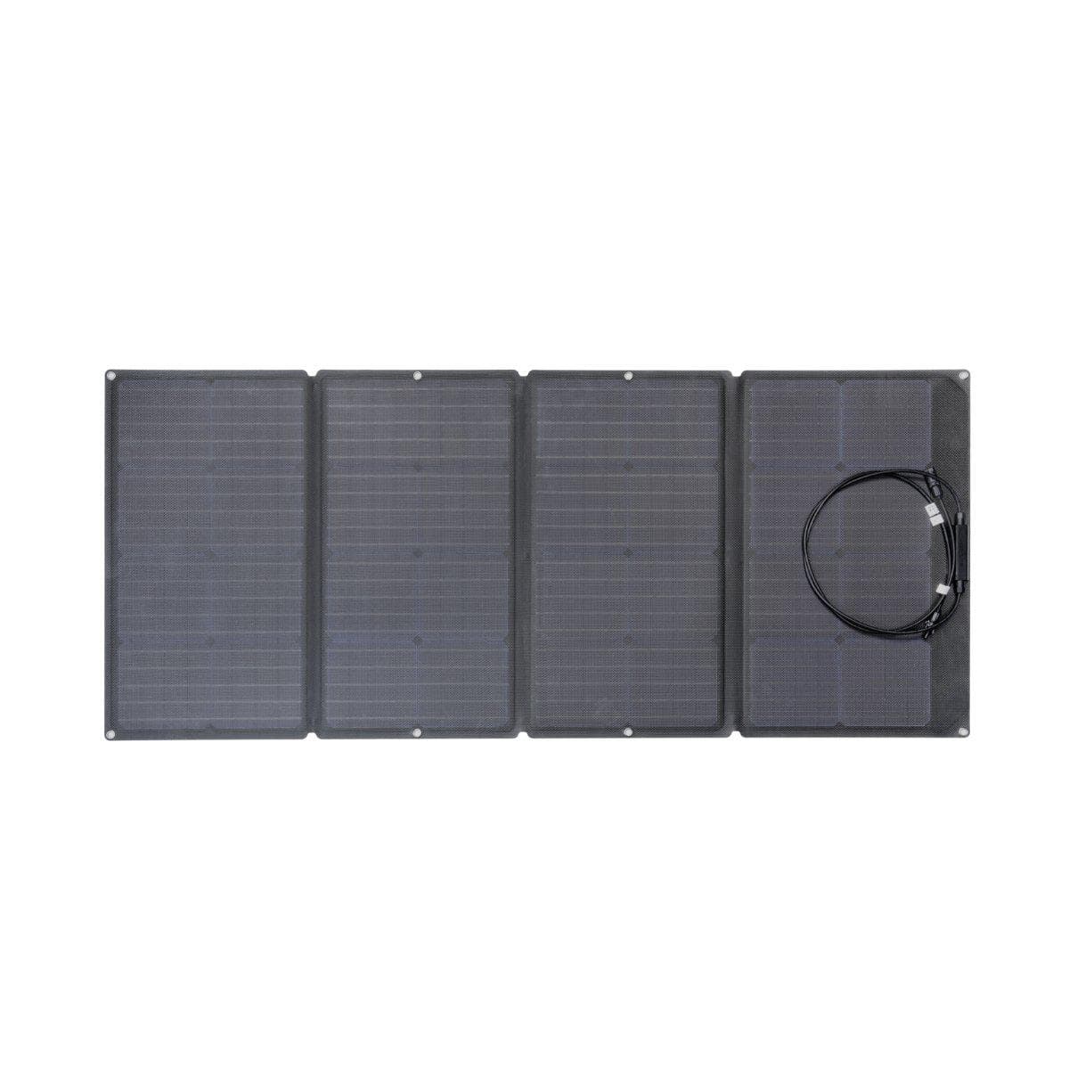 EcoFlow 160W Portable Solar Panel - Lightweight & Foldable for Camping, RV, Off-Grid Power | Waterproof & Durable | Refurbished (Certified) | Perfect for Outdoor Adventures, Emergency Backup & Sustainable Energy