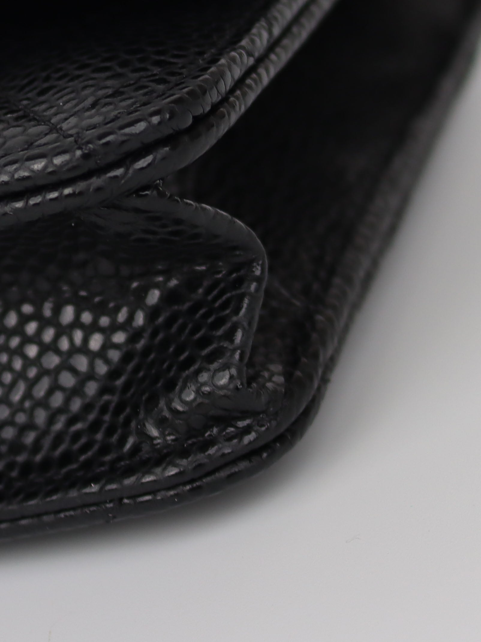 Chanel Black Caviar Leather Wallet on Chain Crossbody Bag - Elegant Evening Clutch for Women, Perfect for Parties & Date Nights