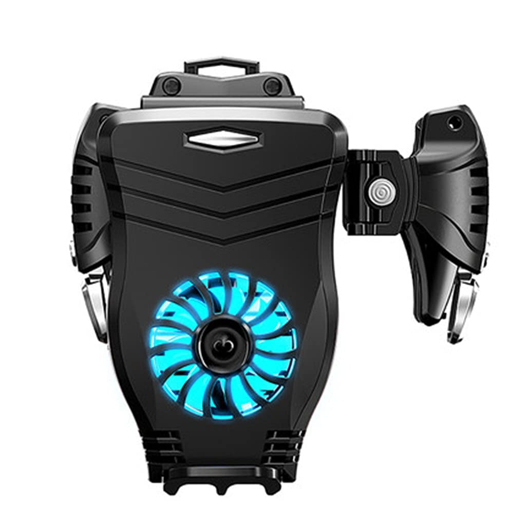 Universal Adjustable USB Phone Cooling Fan - Portable Mobile Phone Cooler Stand for Gaming & Overheating Prevention | Perfect for Gamers, Streaming & Long Usage