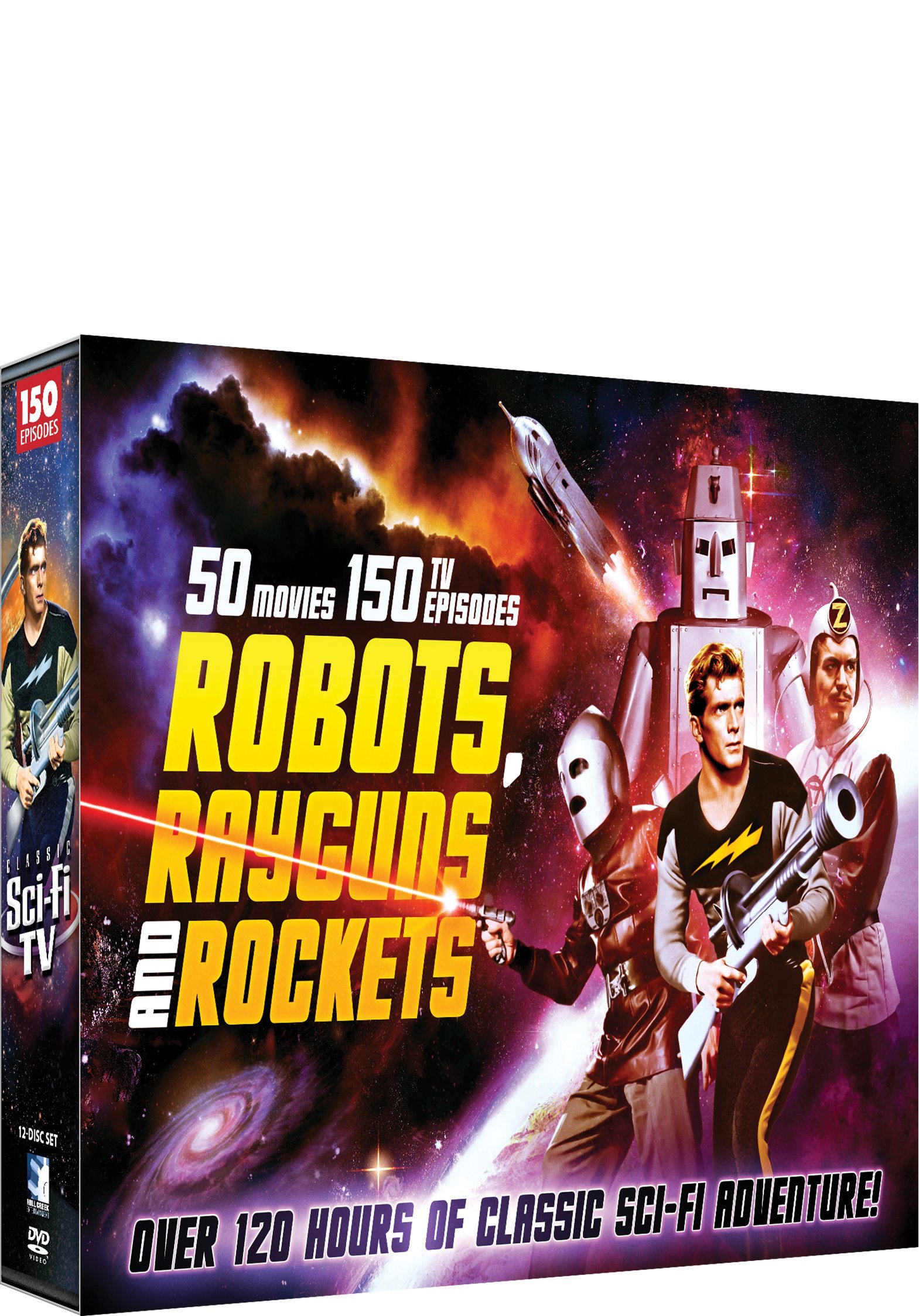 Robots, Ray Guns, and Rockets - Sci-Fi Film & TV Adventure Collectibles for Movie Fans & Pop Culture Enthusiasts | Perfect for Home Decor, Themed Parties & Gift Giving