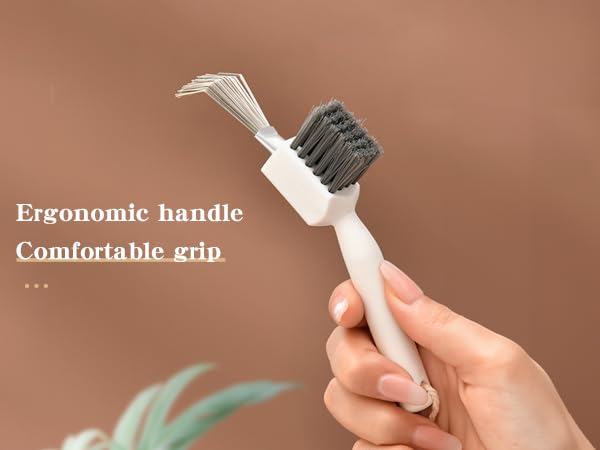 Double Action Metal Wire Hair Brush Cleaner - 2-in-1 Comb & Rake Tool for Removing Hair, Dust & Stiff Bristles | Perfect for Home & Salon Use | Ideal for Daily Hair Care & Professional Styling