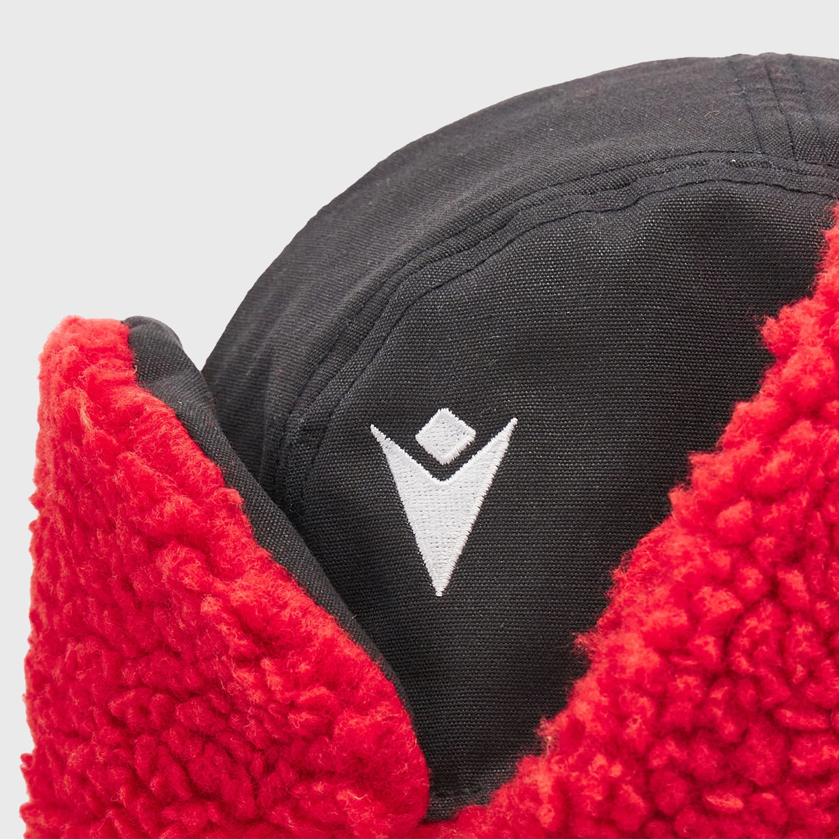 Wales Rugby Trapper Fleece Hat for Men - Warm Winter Beanie with Embroidered Logo - Perfect for Rugby Fans, Outdoor Sports & Cold Weather Activities