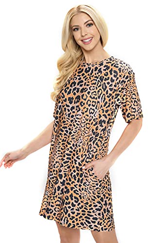 Gold Leopard Print