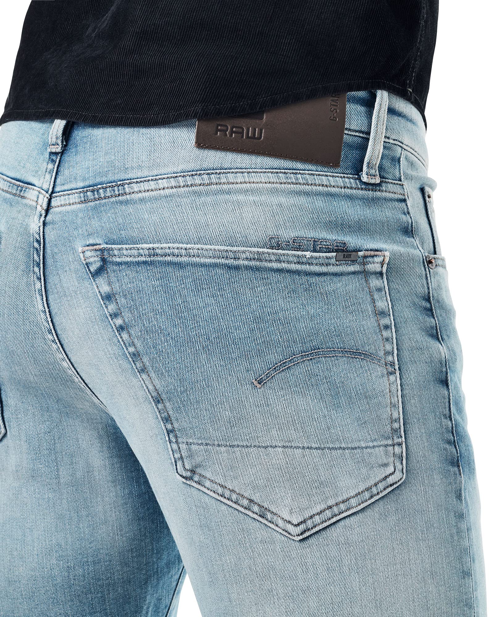 G-STAR Men's 3301 Straight Tapered Fit Jeans | Classic Denim Pants for Casual Wear & Everyday Style | Perfect for Work, Dating & Weekend Outfits