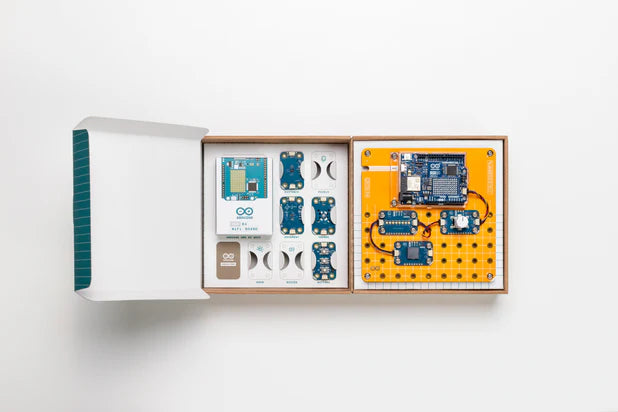 Arduino Plug and Make Kit - Easy DIY Electronics Starter Set for Beginners | STEM Learning, Home Projects & Robotics Development