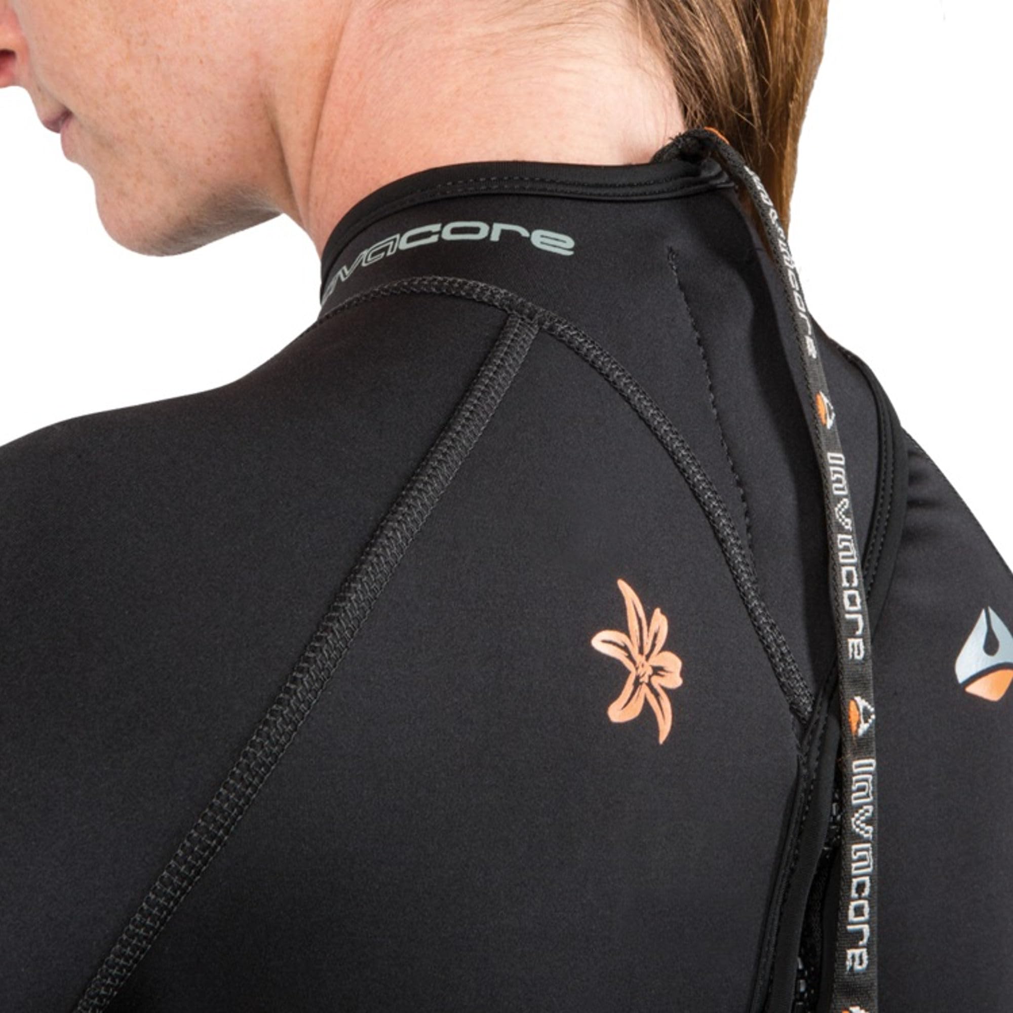Thermal Full Body Wetsuit for Women - Back Zip Design for Easy Wear - Perfect for Scuba Diving, Surfing & Cold Water Swimming