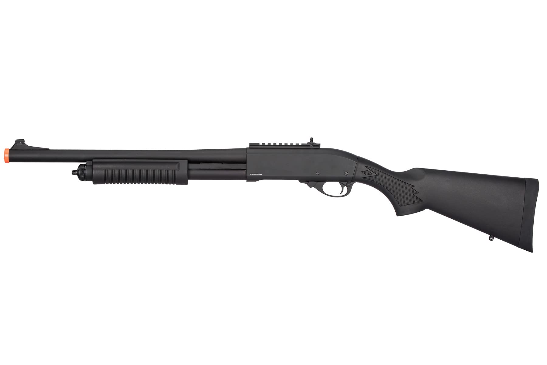 Golden Ball & Eagle M870 3/6-Shot Pump Action Gas Airsoft Shotgun - Black | Realistic Airsoft Training & Outdoor Shooting Games | Tactical Simulation & Target Practice