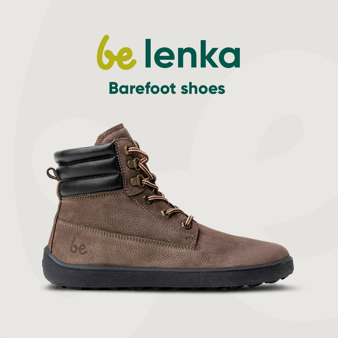 Barefoot Boots for Women - Be Lenka Nevada Neo in Chocolate Brown | Comfortable Minimalist Shoes for Walking, Hiking & Everyday Wear