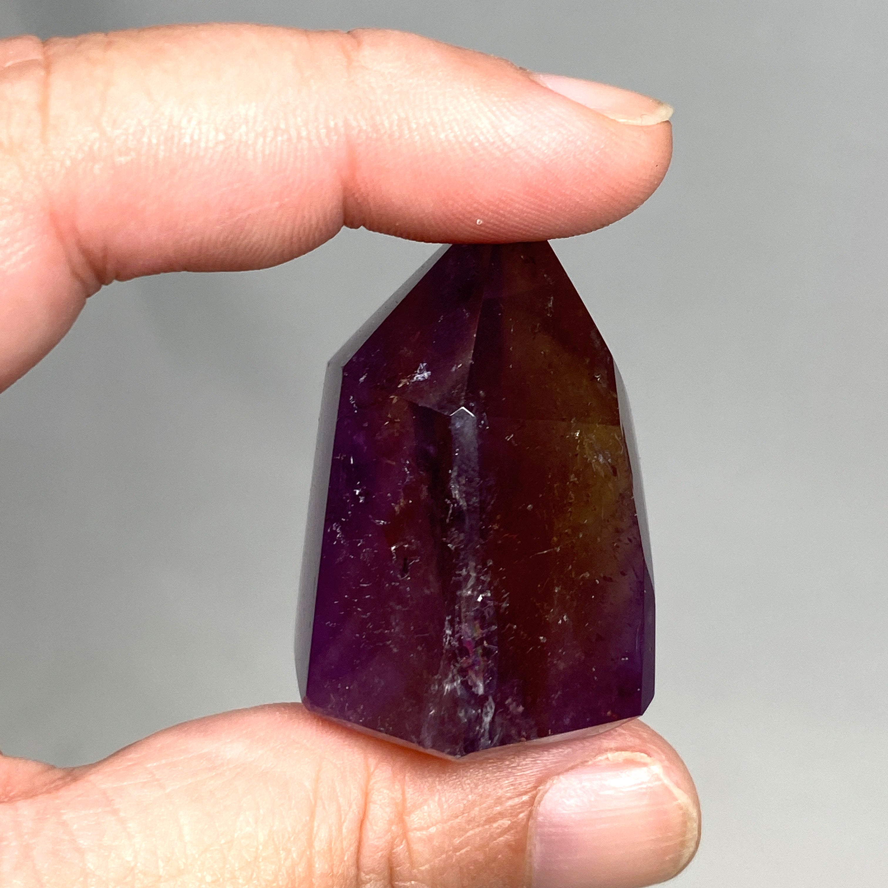 Natural Ametrine Point Crystal - AMTP 01 Healing Stone for Meditation, Energy Work & Spiritual Growth - Perfect for Home Decor, Reiki Practice & Crystal Collection