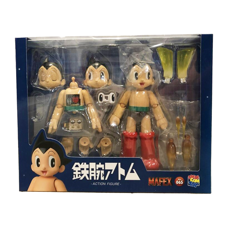 MAFEX x Medicom Astro Boy Action Figure No. 65 - Collectible Anime Robot Toy for Display & Gifts | Perfect for Anime Fans & Model Collectors