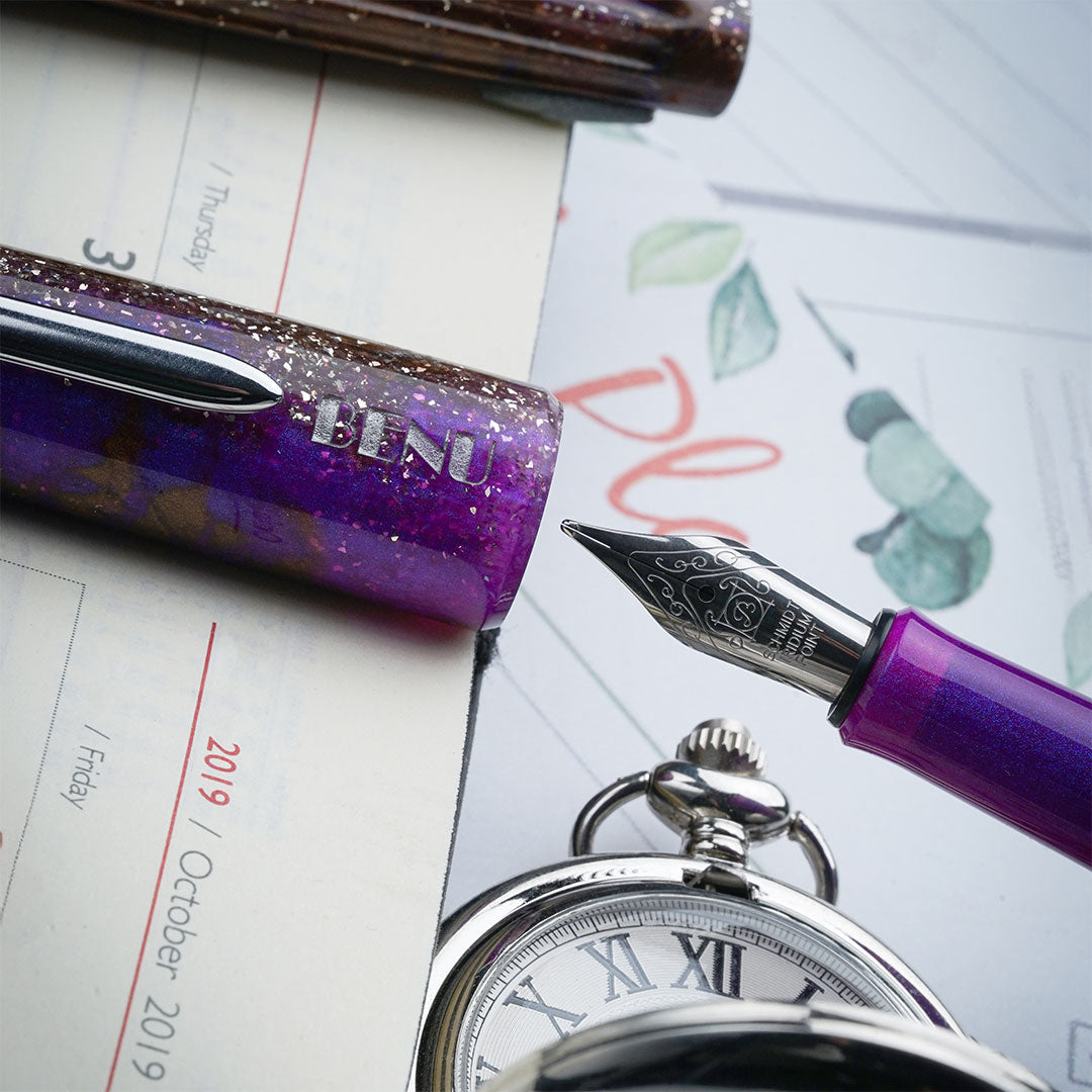 Benu DailyMate Fountain Pen - Premium Writing Instrument for Professionals & Students - Perfect for Journaling, Note-Taking & Creative Writing