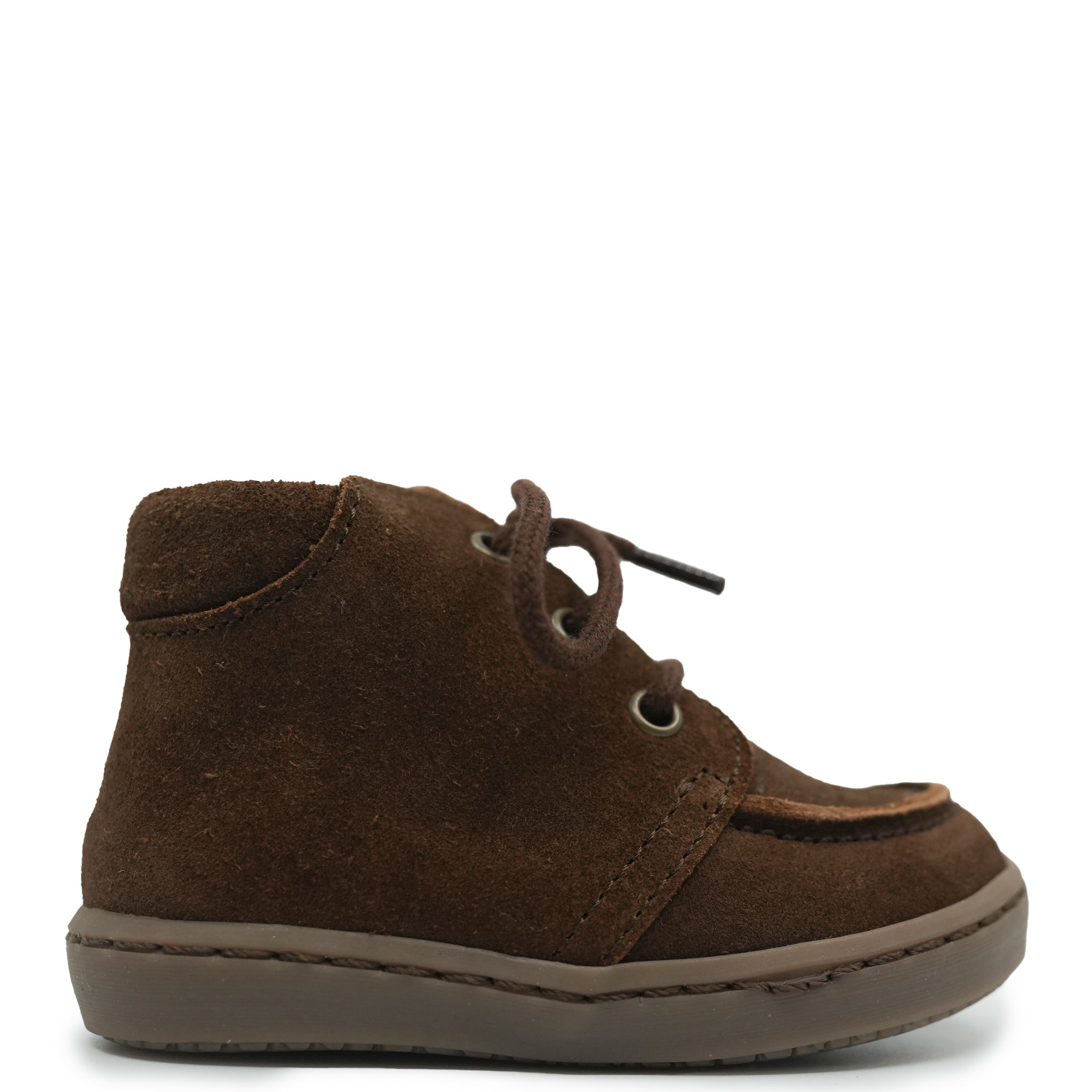 Nordic Teddy Suede Lace-Up Baby Booties - Soft Leather First Walkers for Newborns & Infants (0-12 Months) | Perfect for Photo Shoots, Special Occasions & Winter Outings