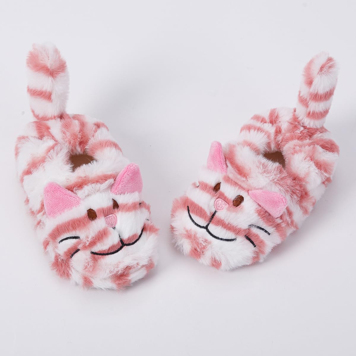 Adorable Kitty House Slippers for Baby Girls - Soft & Non-Slip Indoor Shoes for Toddlers - Perfect for Playtime, Nursery & Cozy Home Wear