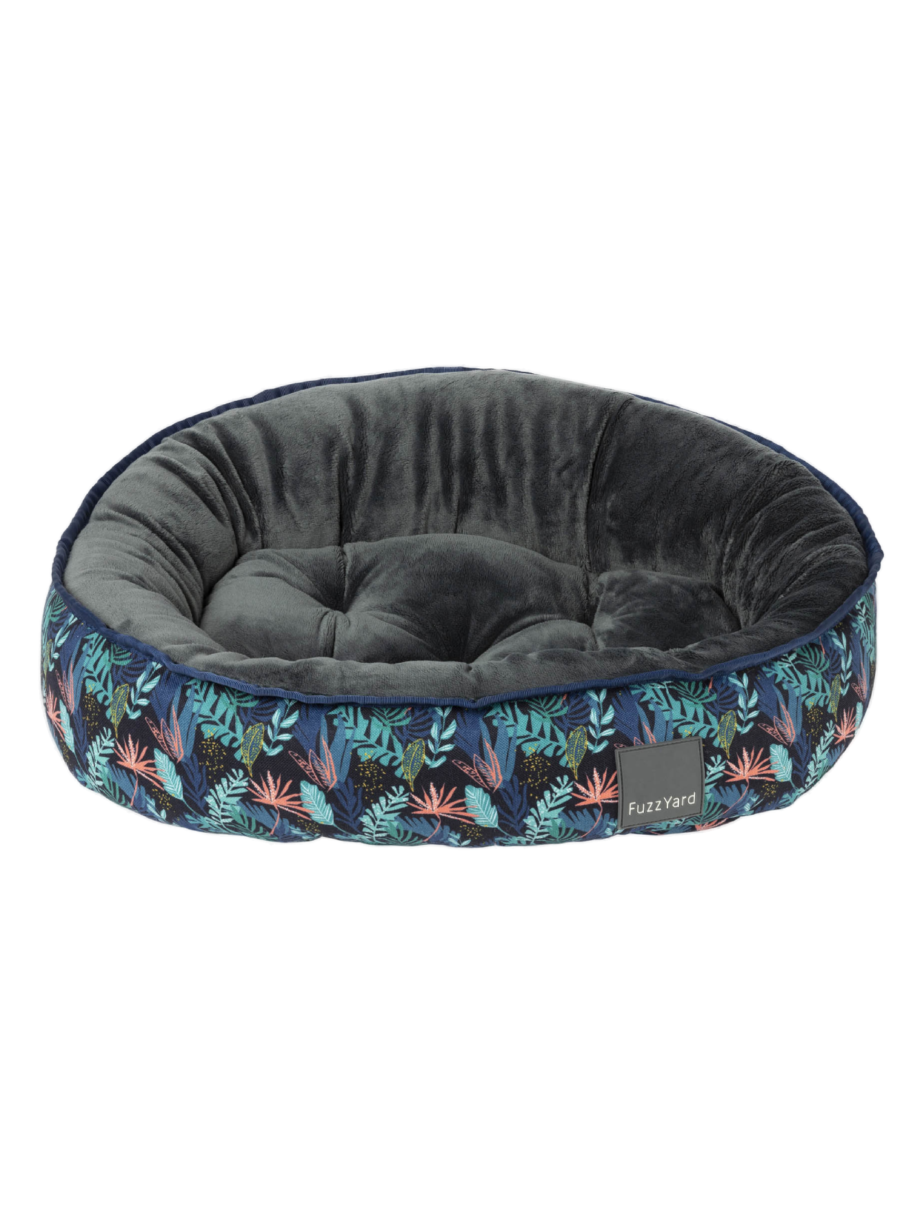 Fuzzyard Reversible Pet Bed for Dogs & Cats - Amazonia Print, 3 Sizes (Small, Medium, Large) - Cozy Washable Dog Bed for Crate, Kennel & Home Use