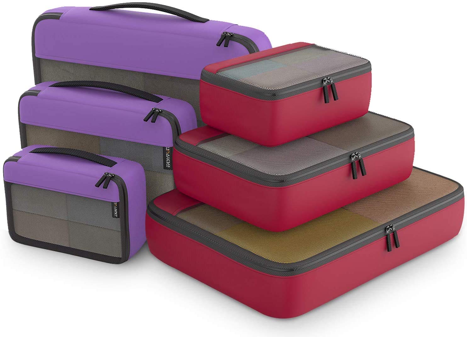 Best Packing Cubes for Travel - 4-Piece Set with Organizer Bags - Perfect for Suitcases, Backpacks & Carry-On Luggage - Travel Accessories Must-Have