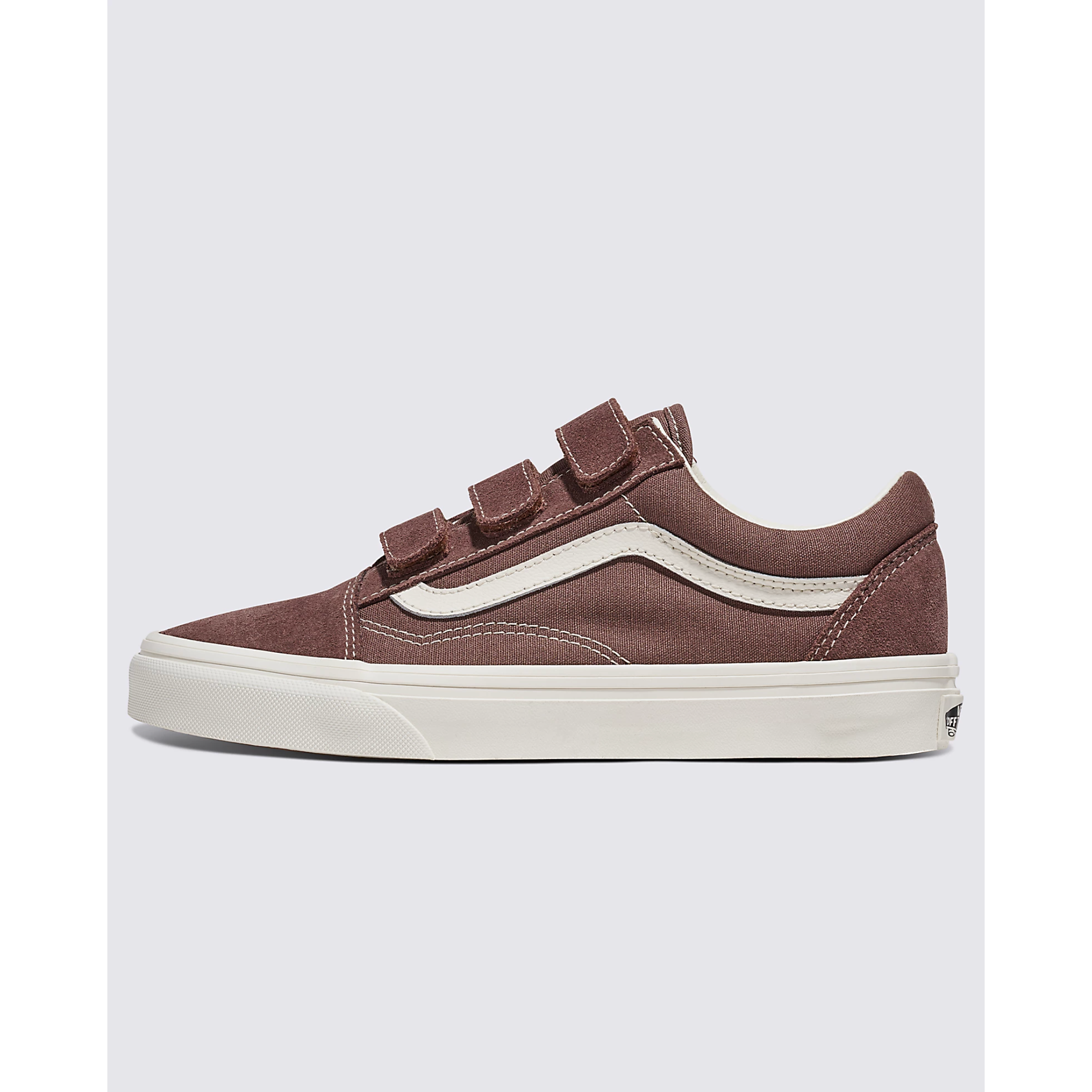 Deep Taupe Brown / Marshmallow White