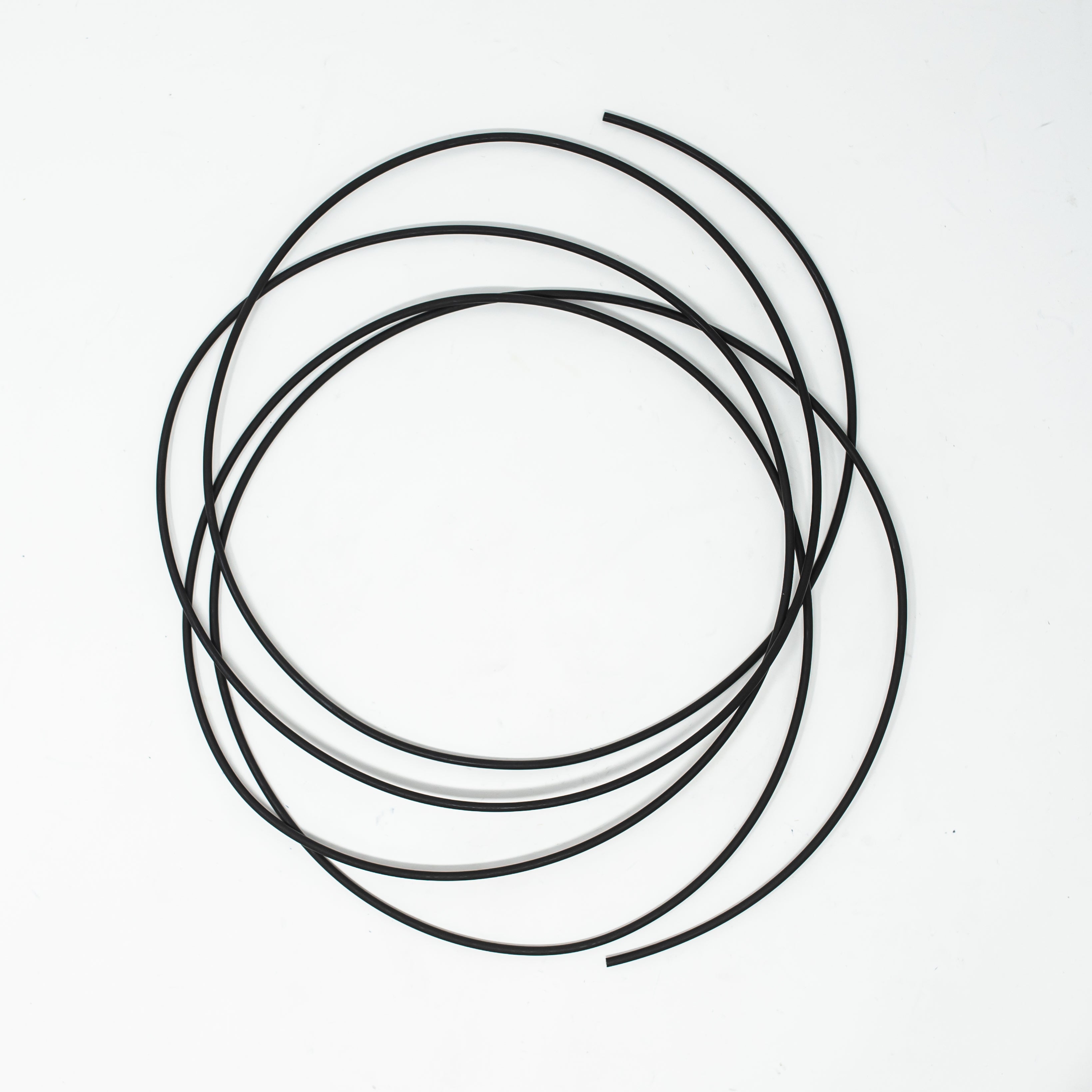 Premium Black Conductive Tubing - 1/8 Inch O.D. (10 Feet) for Electrical Projects, DIY Repairs & Robotics Applications