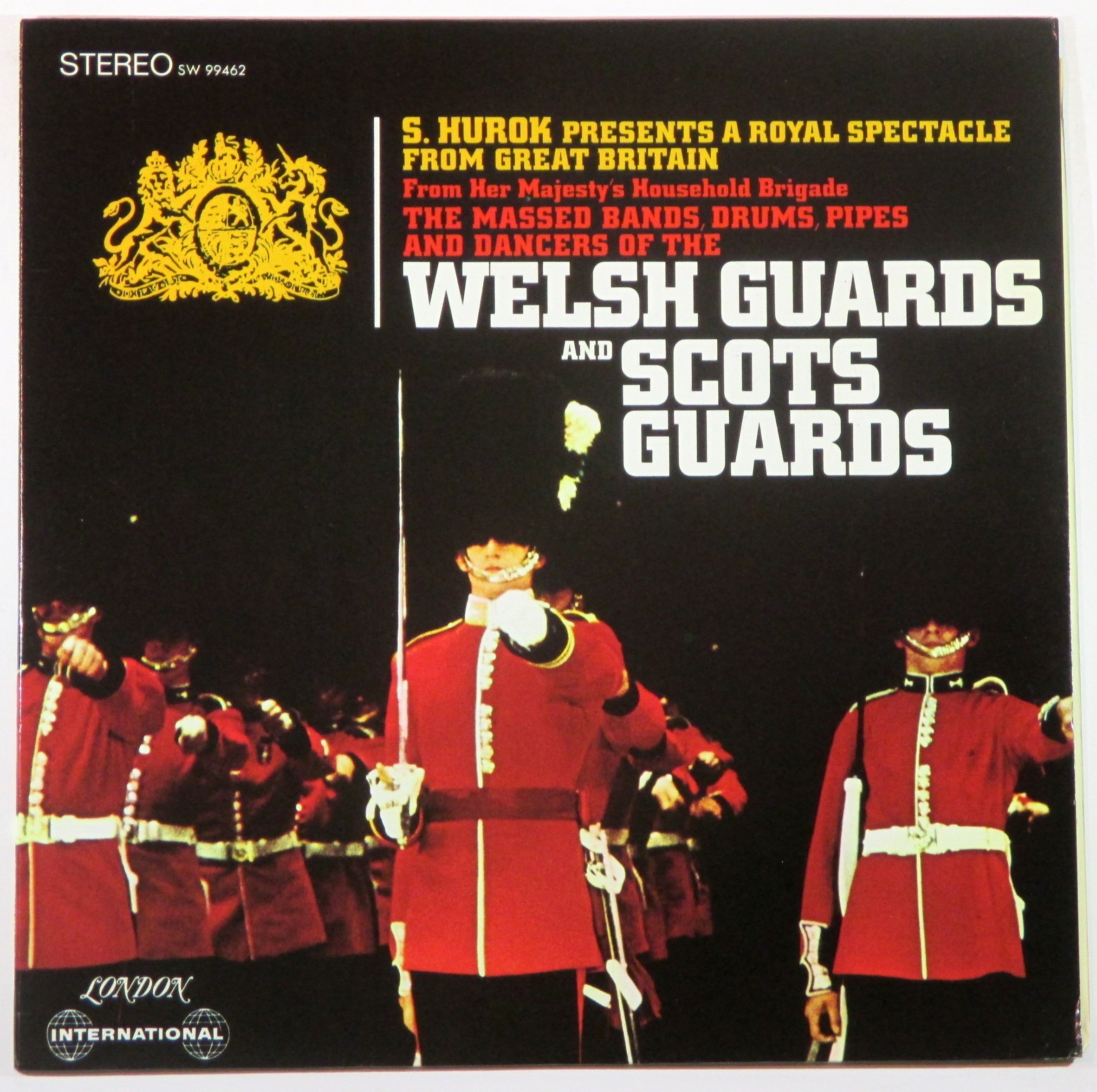 Welsh Guards & Scots Guards Massed Bands Vinyl LP - Traditional Military Music with Bagpipes, Drums & Dancers | Perfect for Ceremonial Events, Scottish Weddings & Patriotic Celebrations