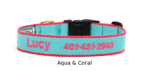 Personalized Wide Dog Collar for Large Breeds - 9 Color Options - Durable & Adjustable for Daily Walks, Training & Outdoor Adventures