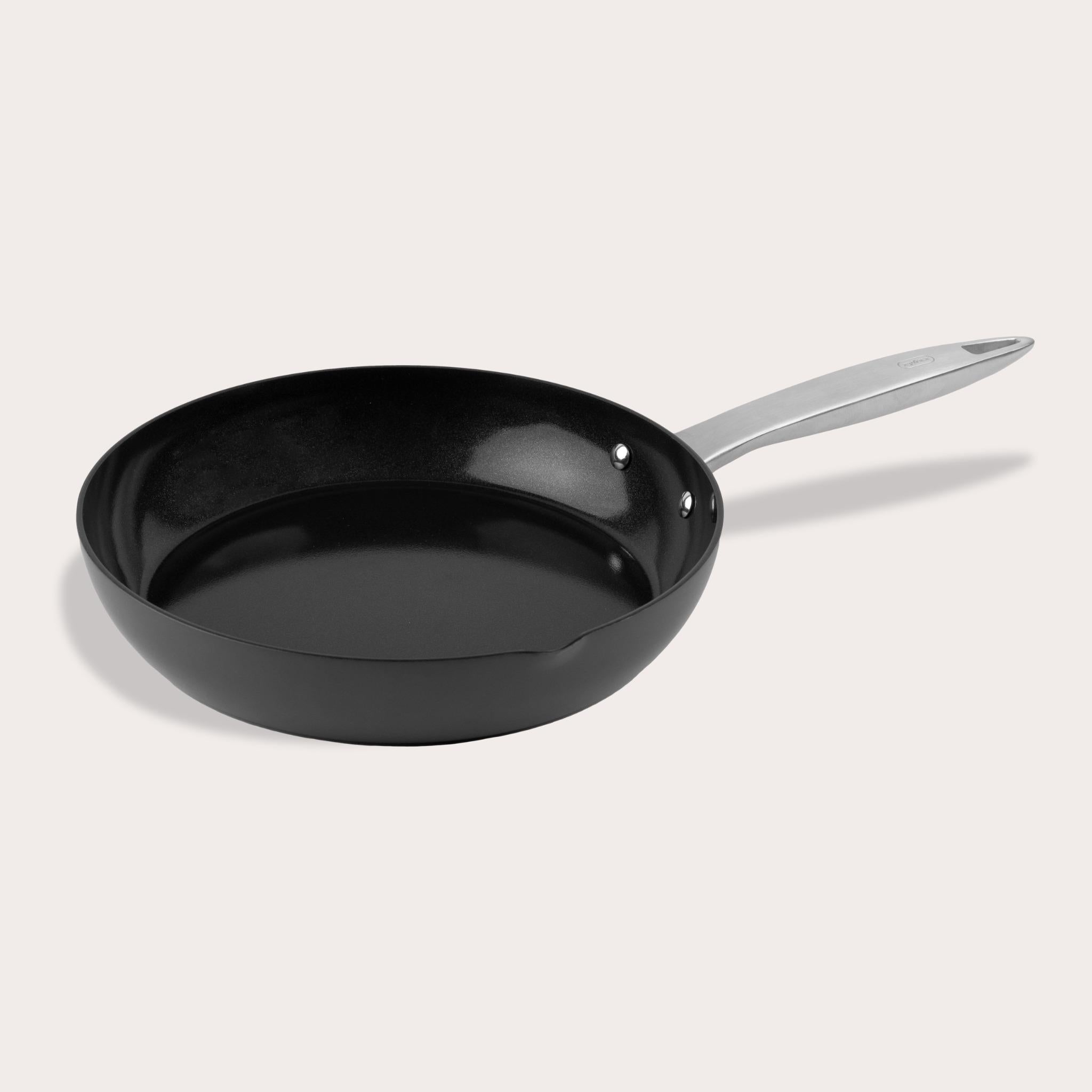 Premium Non-Stick Ceramic Frying Pan - 12 Inch Skillet with Stay-Cool Handle, PFOA-Free & Dishwasher Safe - Perfect for Sautéing, Frying & Cooking Eggs