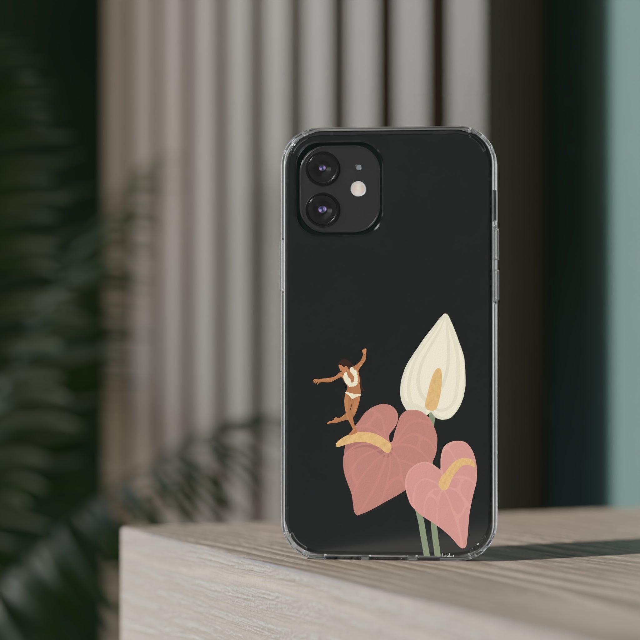 He'e Nalu Clear Phone Case - Ultra Slim Protective Cover for iPhone & Samsung - Perfect for Beach, Surfing & Outdoor Activities