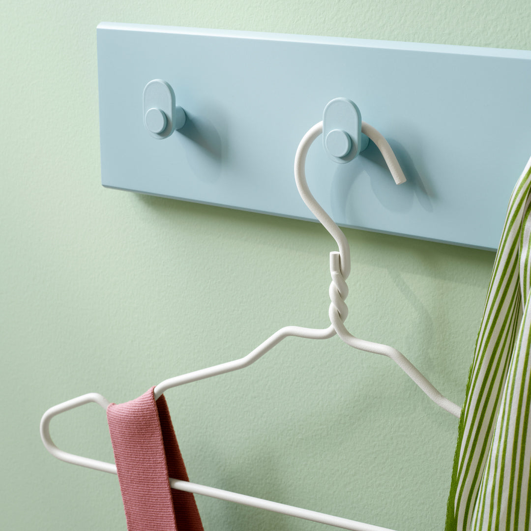 K812 Wall Mounted Coat Rack with 4 Hooks - Durable Entryway Organizer for Hats, Jackets & Bags | Perfect for Hallway, Bedroom or Closet Organization