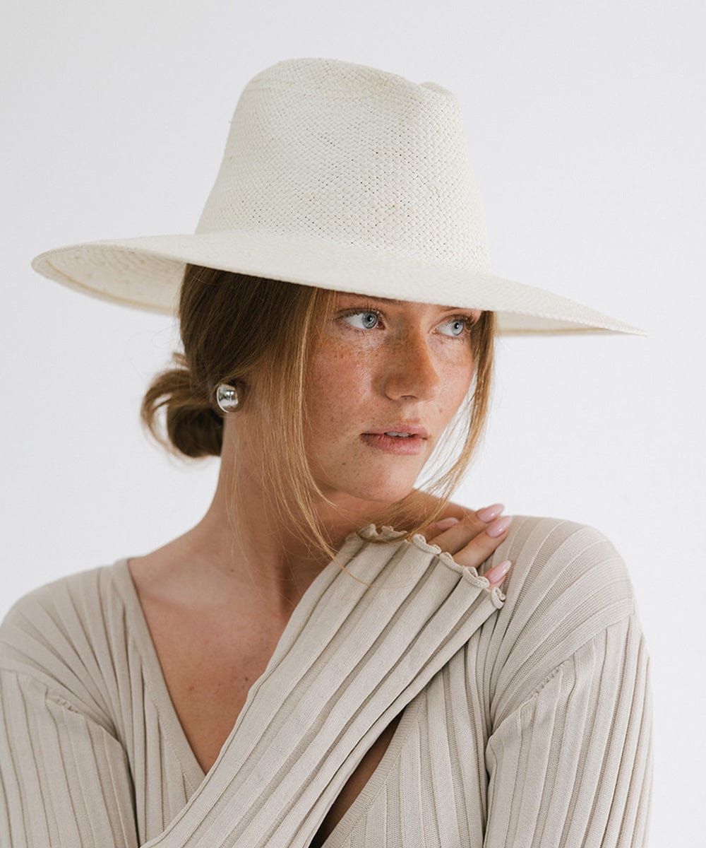 Stylish Willa Wide Brim Fedora Straw Hat for Women - Summer Beach Sun Hat with UPF Protection - Perfect for Vacations, Outdoor Activities & Fashion Accessories