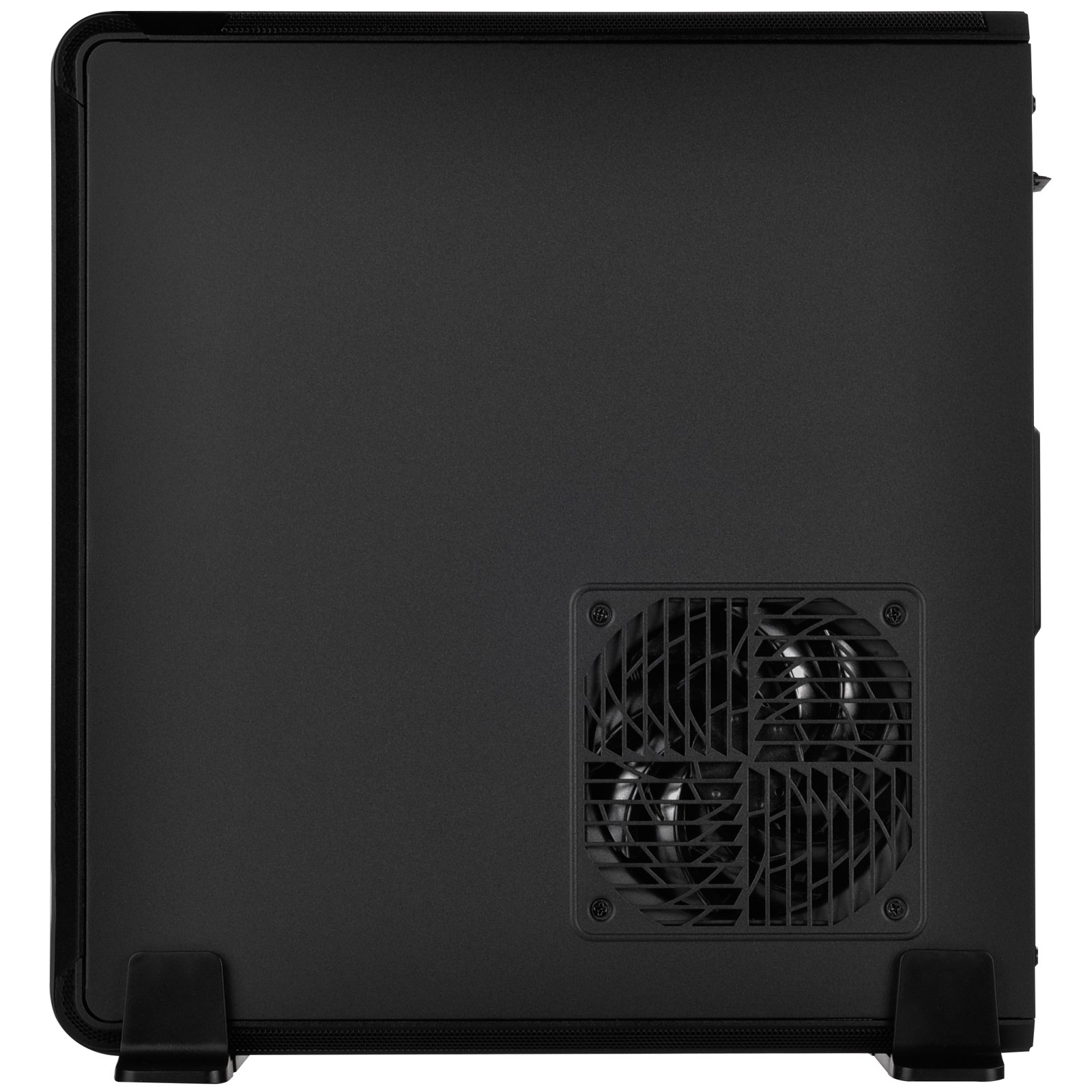 SilverStone SST-FTZ01B Black Mini-ITX Gaming PC Case - Compact High Performance Fortress Design for Small Form Factor Builds | Perfect for Home Theater PCs, LAN Parties & Space-Saving Gaming Setups